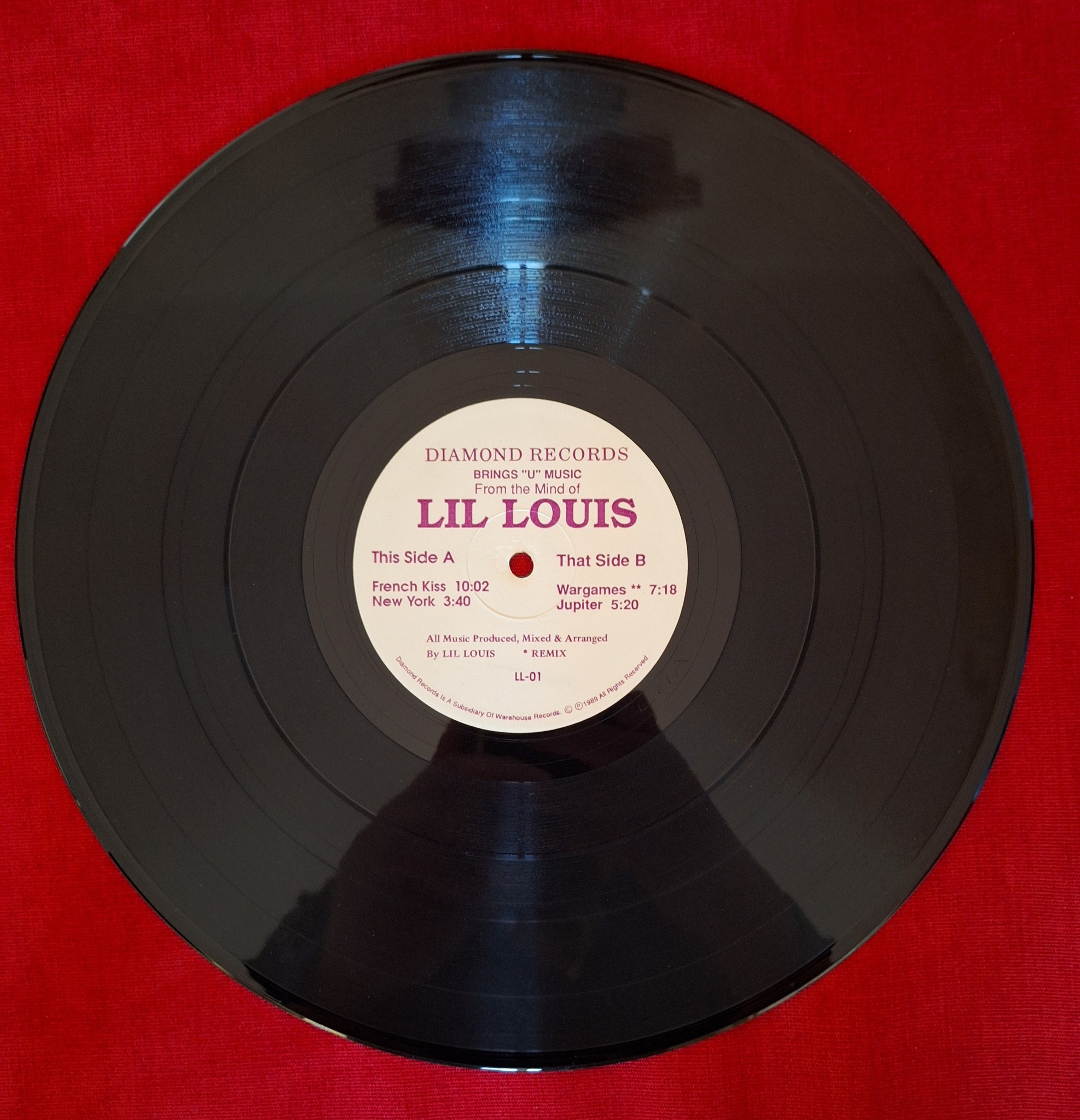 Lil Louis 1989 French Kiss House Music