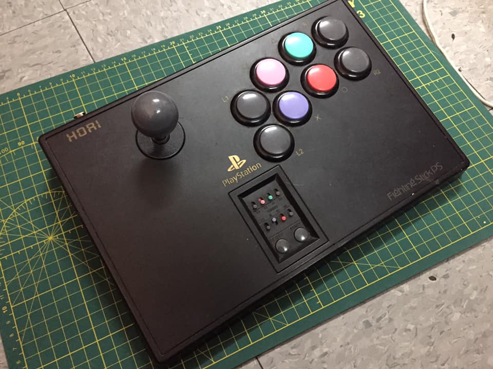 Rewired up a MAS Arcade Stick with the MC Cthulhu to be compatible