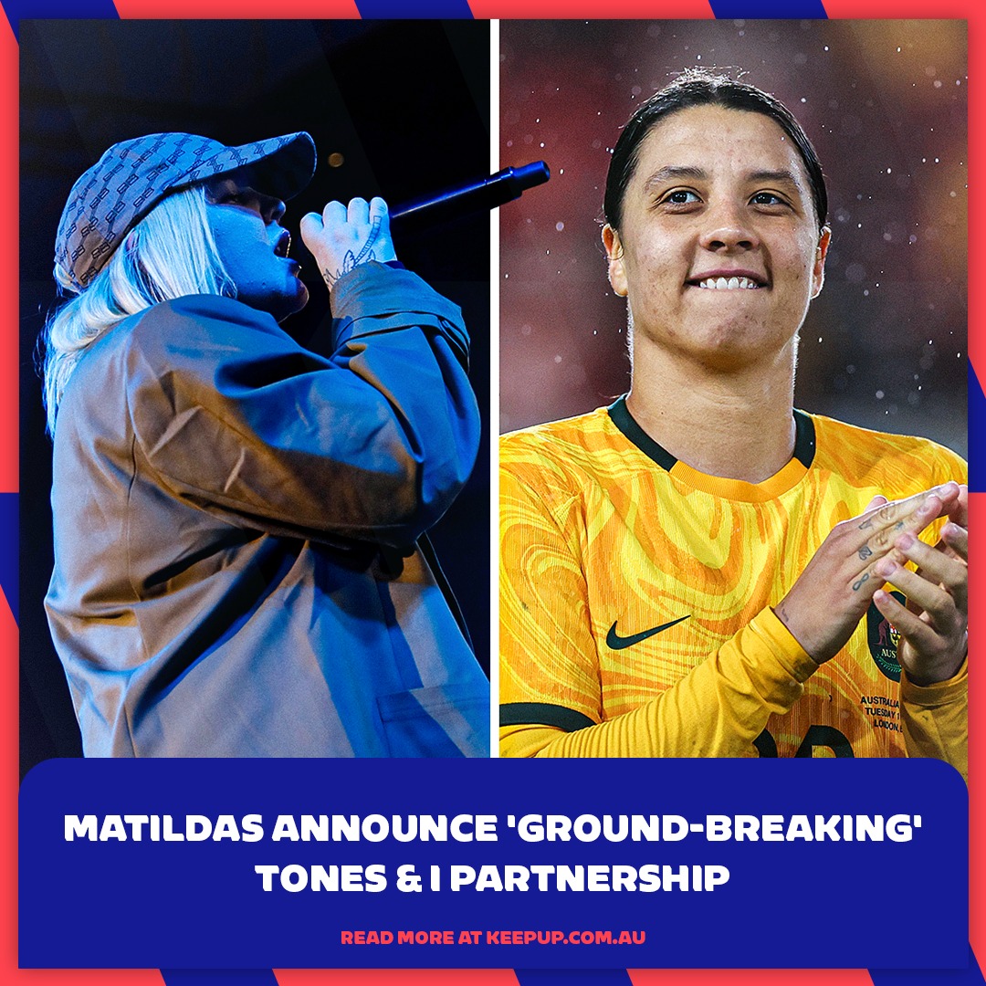DubZone - The Matildas 🤝 Tones And I Music and sport...