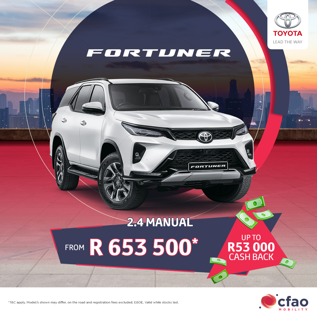 Carnival Toyota - Purchase the All-New Toyota Fortuner 2.4...