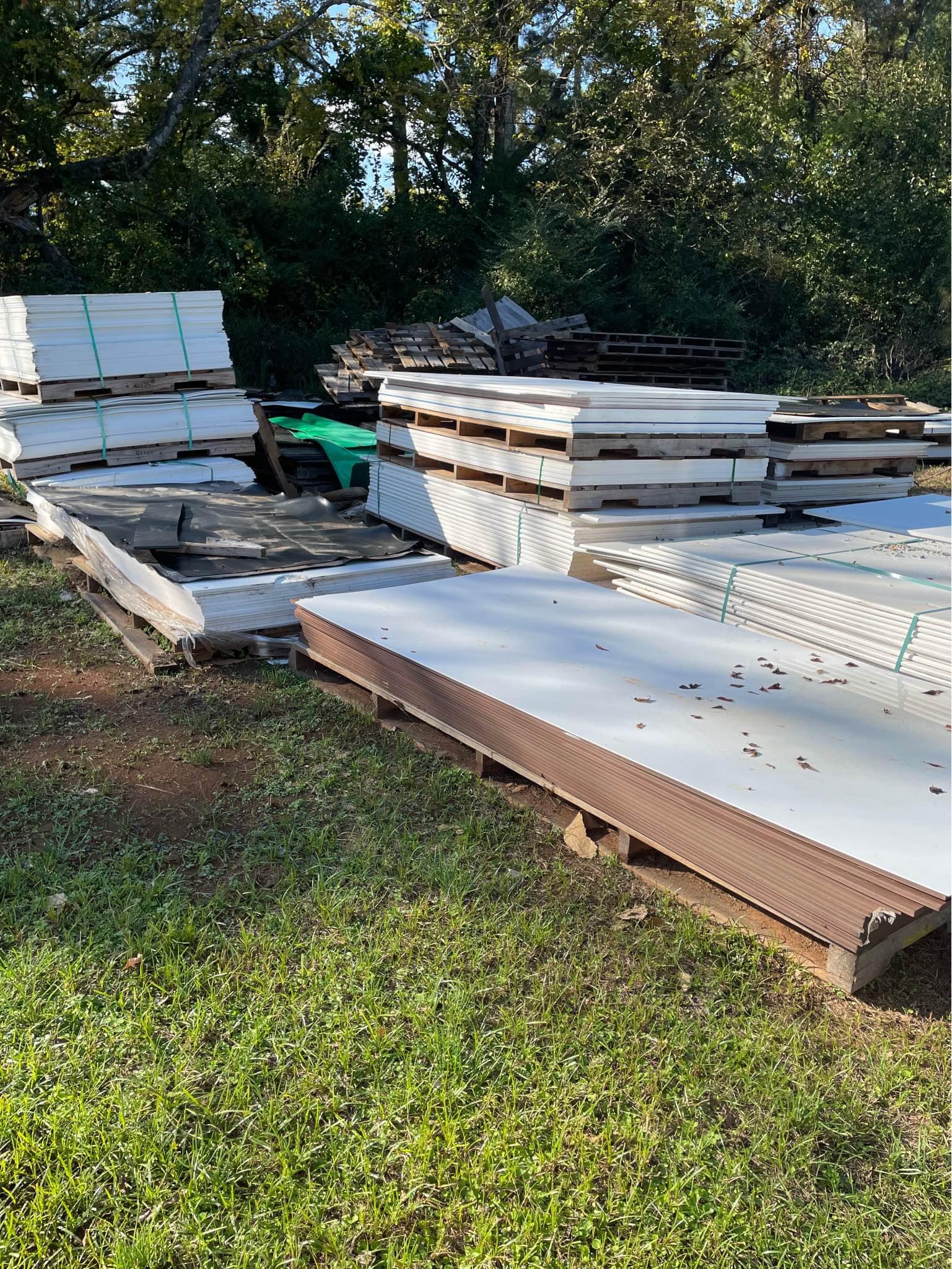 PVC. Board. SolidPlasticPlywood Fencing Moulton, Alabama