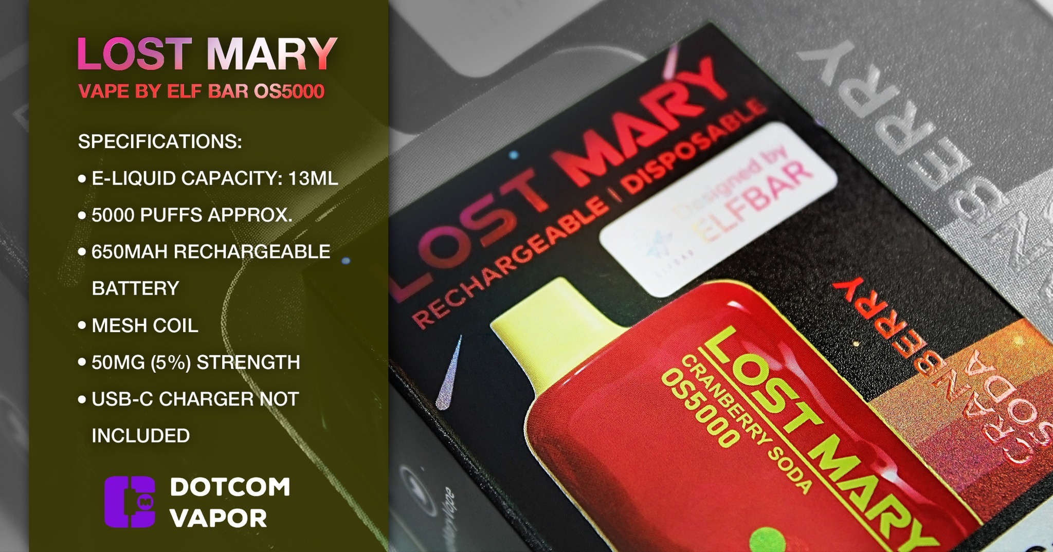 lost mary os5000 cranberry soda Elf Bar Puff Disposable Vape FLAVOR:ALOE PINEAPPLE ICE Comparing Nicotine in Vuse تشارجر