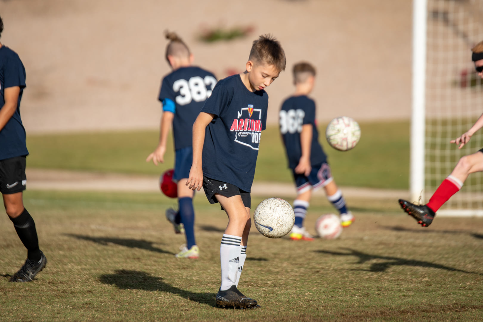 The morning sessions from ODP... - Arizona Soccer Association