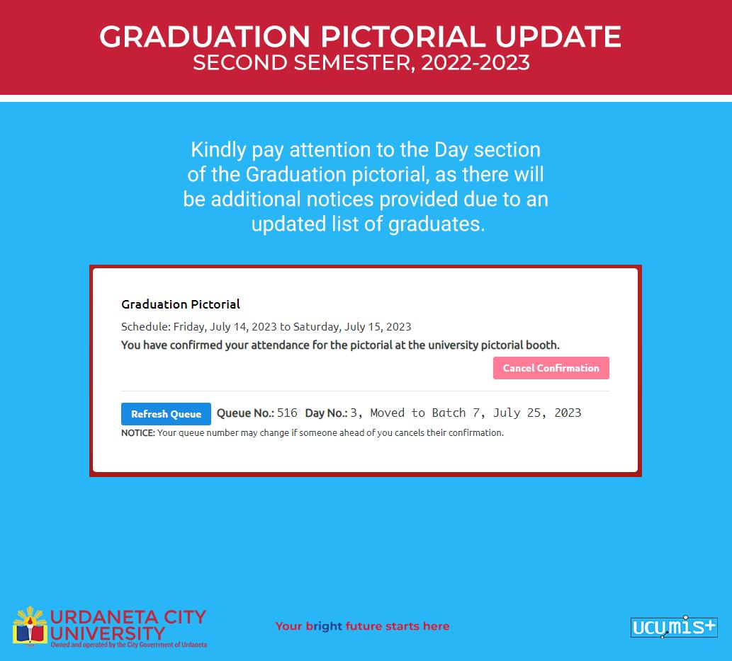 UCU-MiS+ - GRADUATION PICTORIAL UPDATE Second Semester, AY...