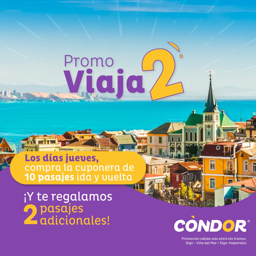 Buses Cóndor - ¿Y si te decimos que con esta promo, puedes...