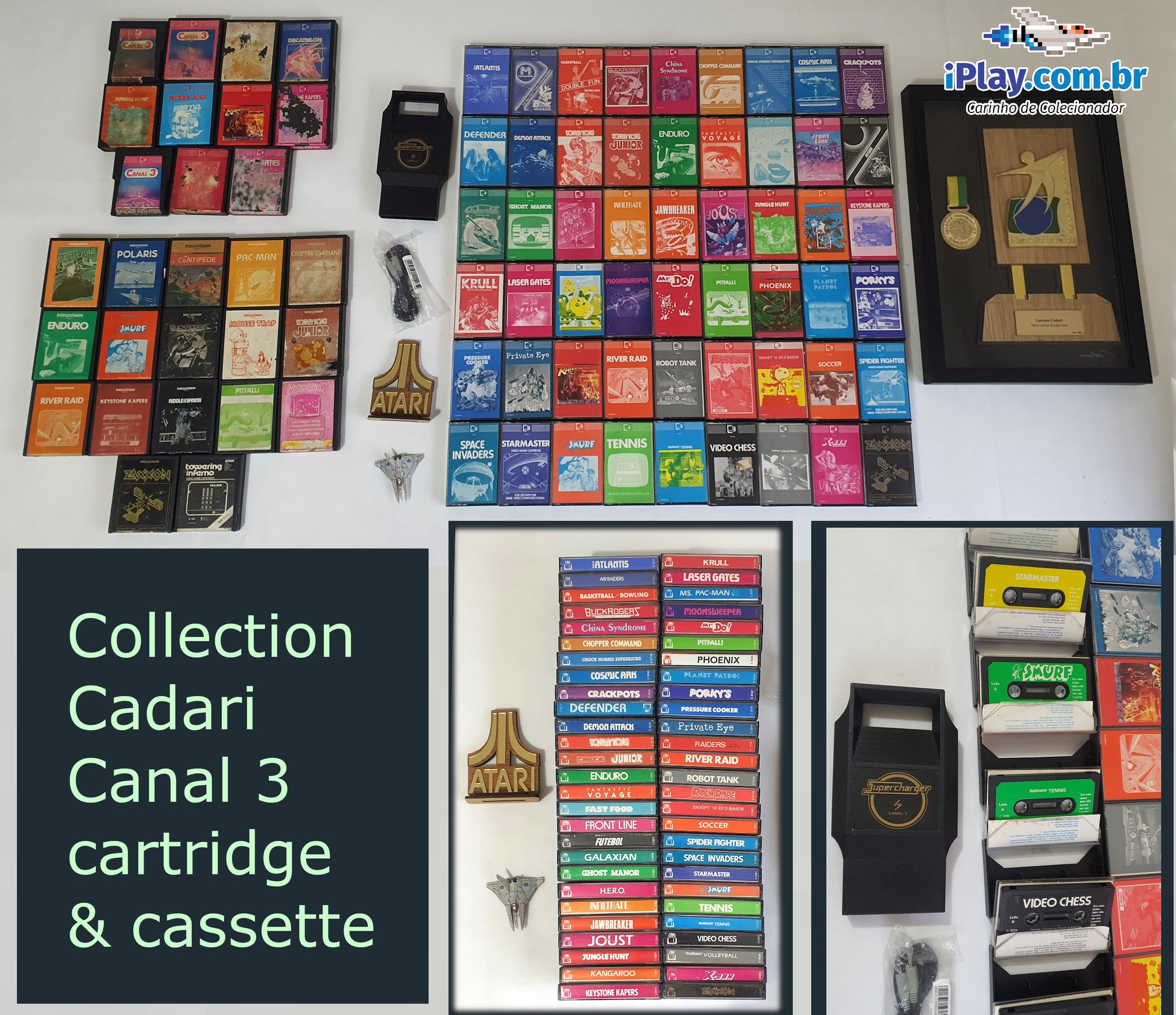 My small collection of brazilian cartridges from Tron publisher: