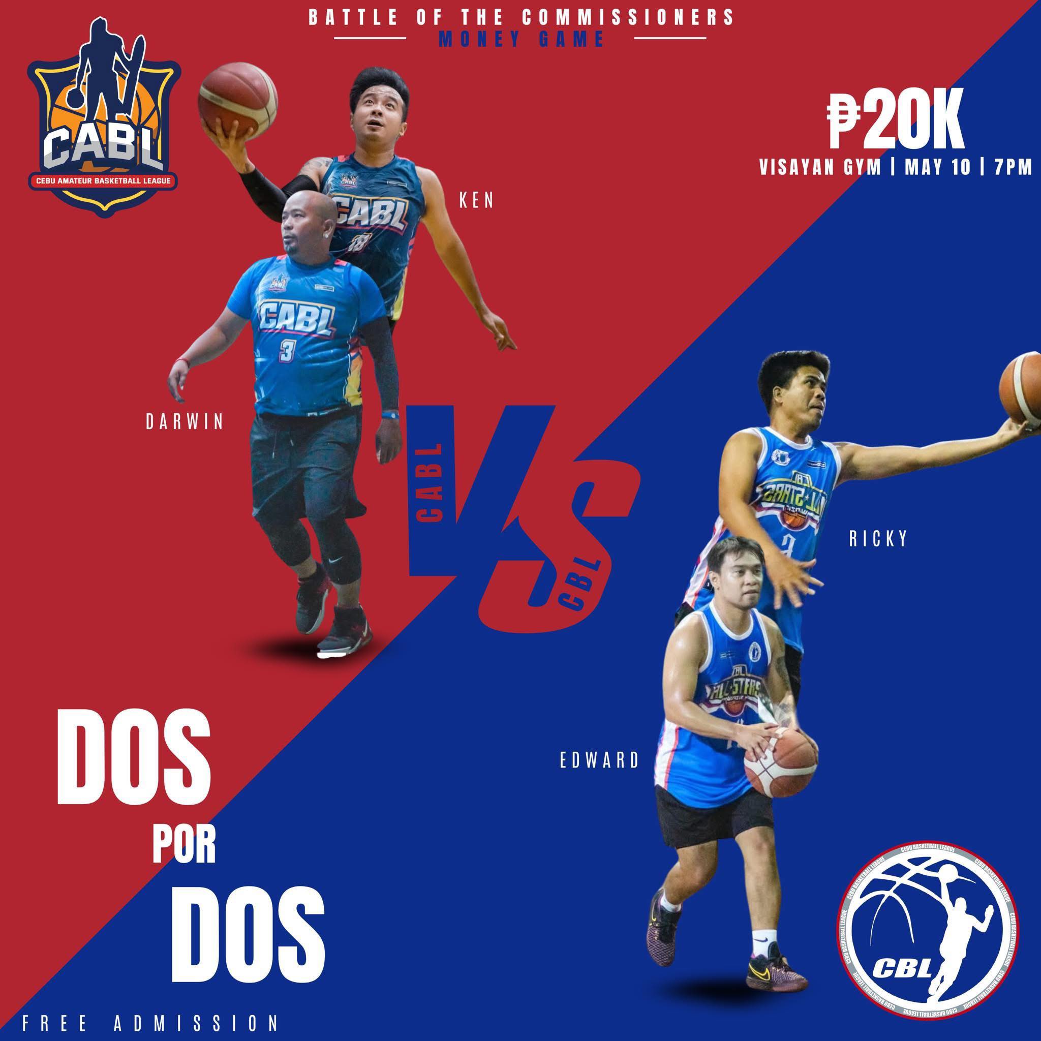 Cebu - Dos por Dos CABL vs CBL🔥 Battle of the Commissioners | Money ...