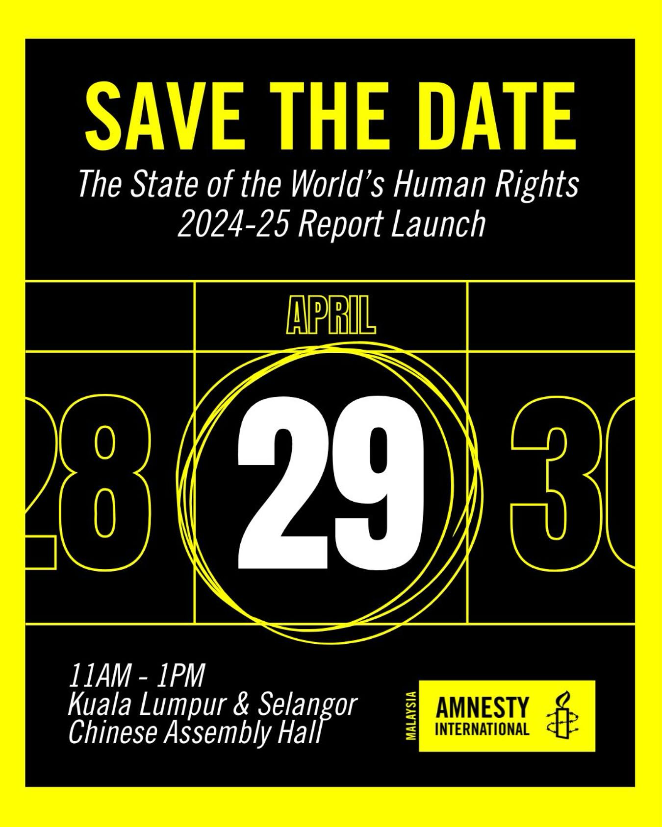 Amnesty International Malaysia | Petaling Jaya