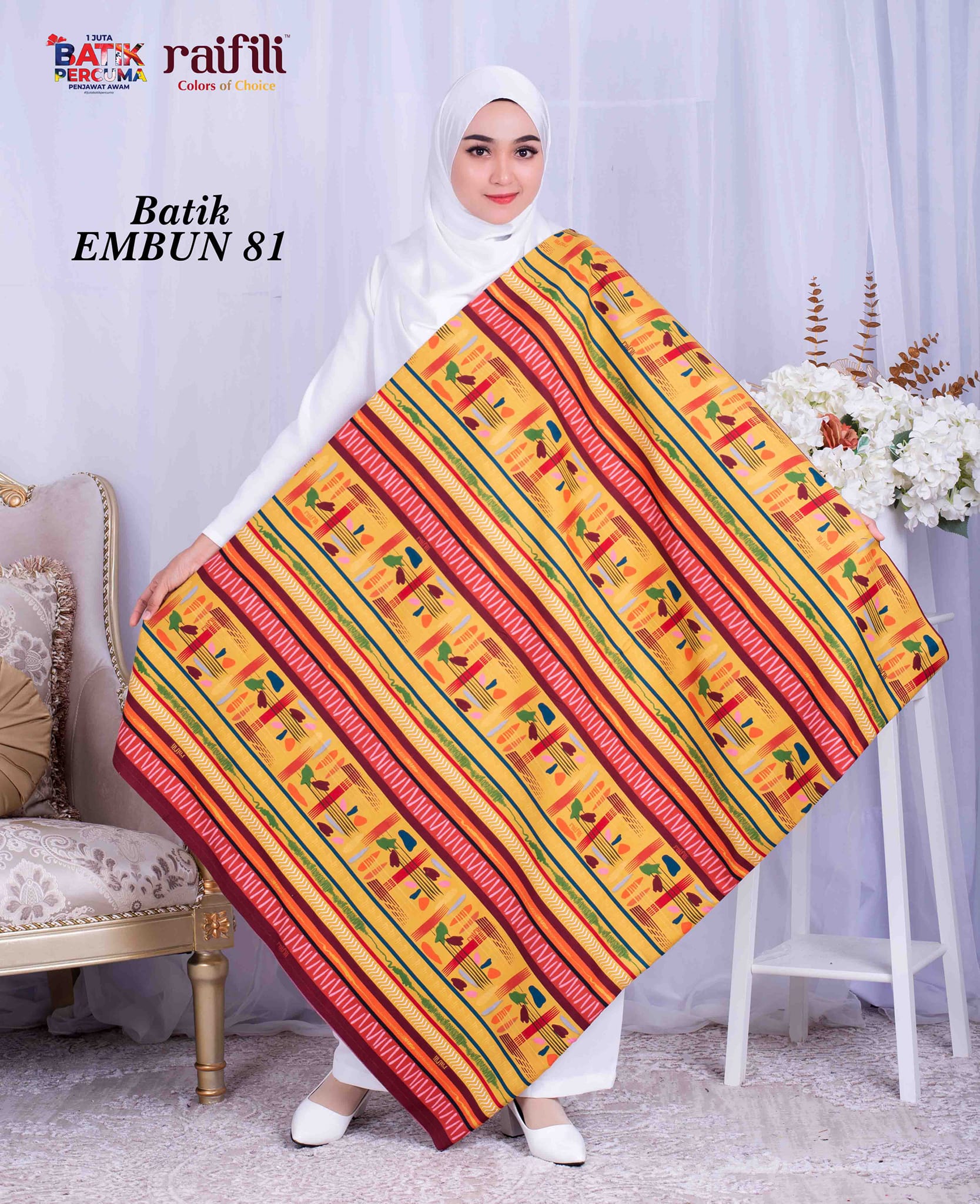 Kain Batik Jawa Lembut / Batik Lembut By Raifili - Cik Tini