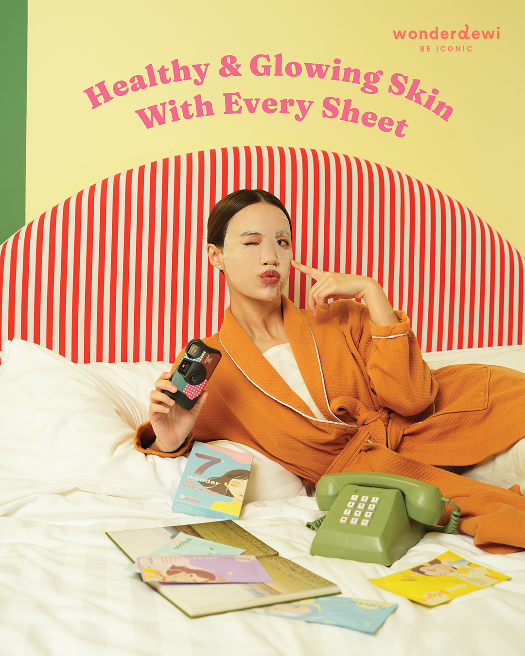 WonderLab - Dry and dull skin? 🤔 Never heard of her! 🌟 The Dewi Mask is ...
