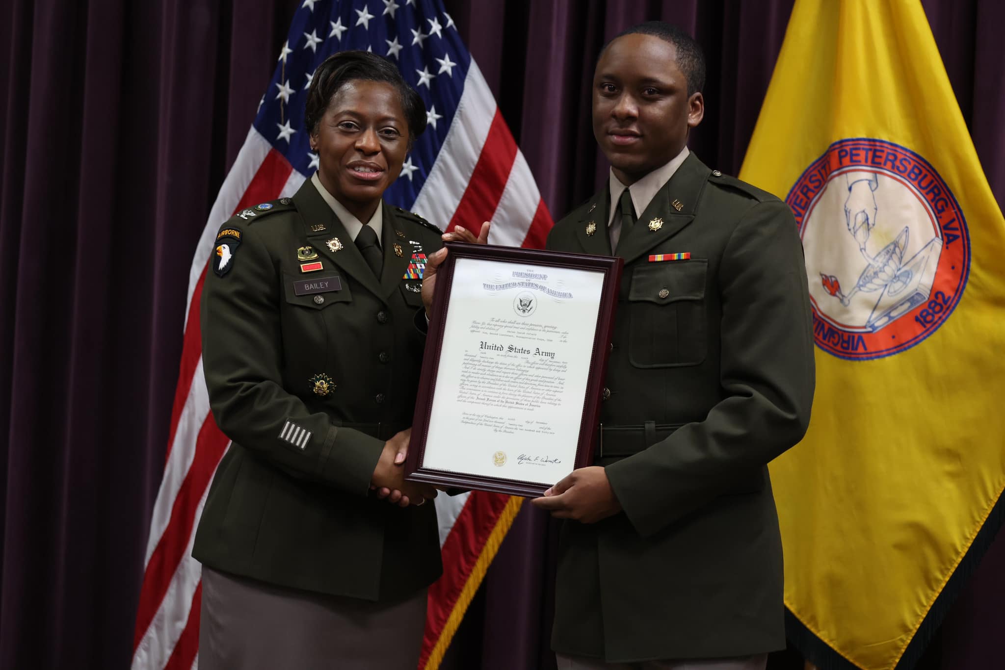 Congratulations to... - Virginia State University Army ROTC | Facebook