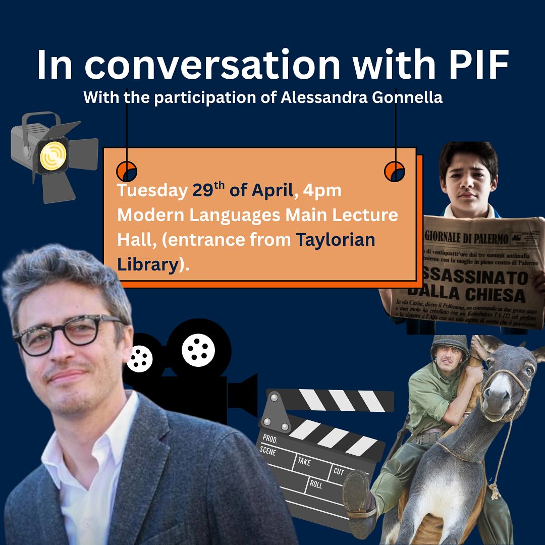 Oxford - Dear all, we are happy to announce that next term, on the 29th ...