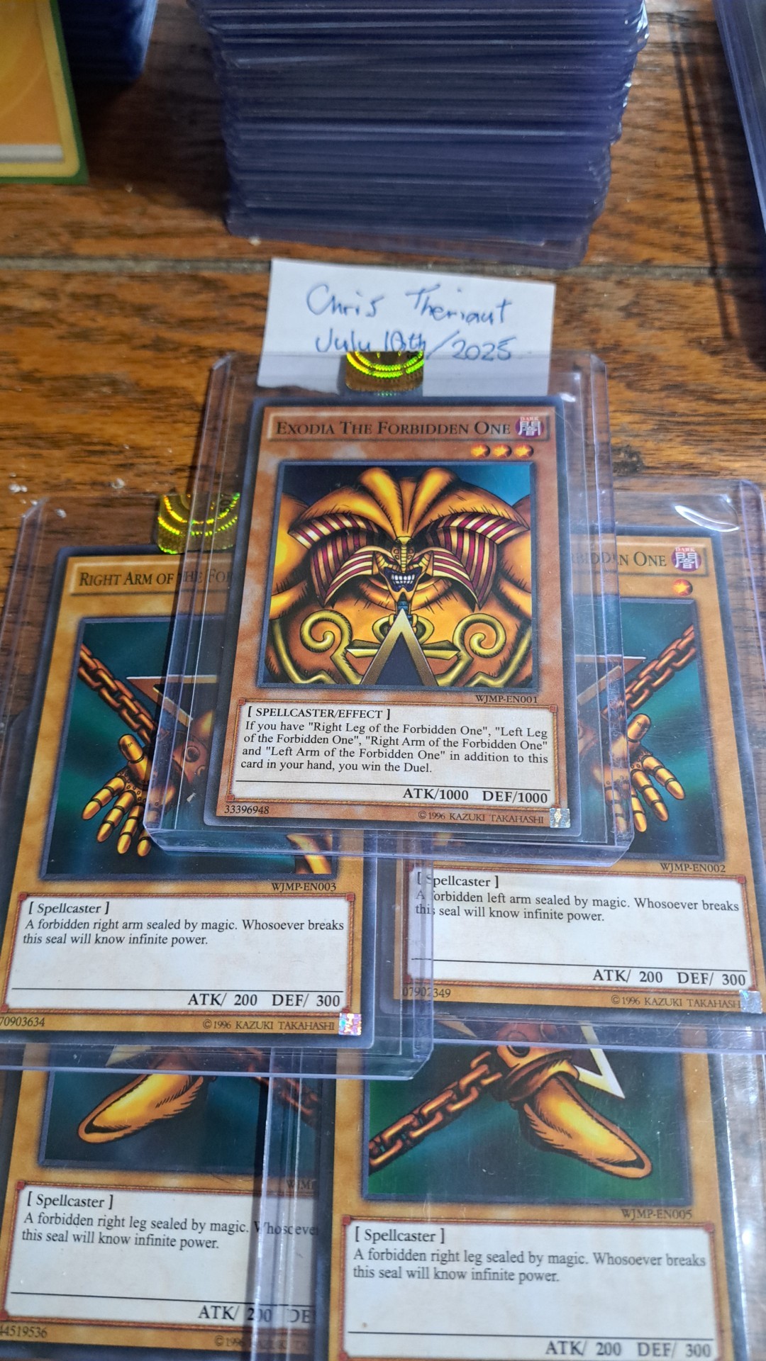 fake exodia yugioh cards MISKD Yu-Gi-Oh 60 Card Lot! Rare Cards! Exodia Guaranteed! : Toys & Games yugioh fake exodia card History