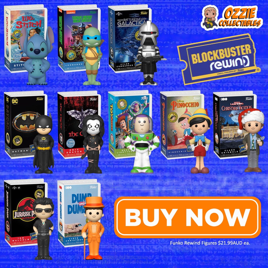 🎬🌟 Unleash Nostalgia with the Funko Blockbuster Rewind