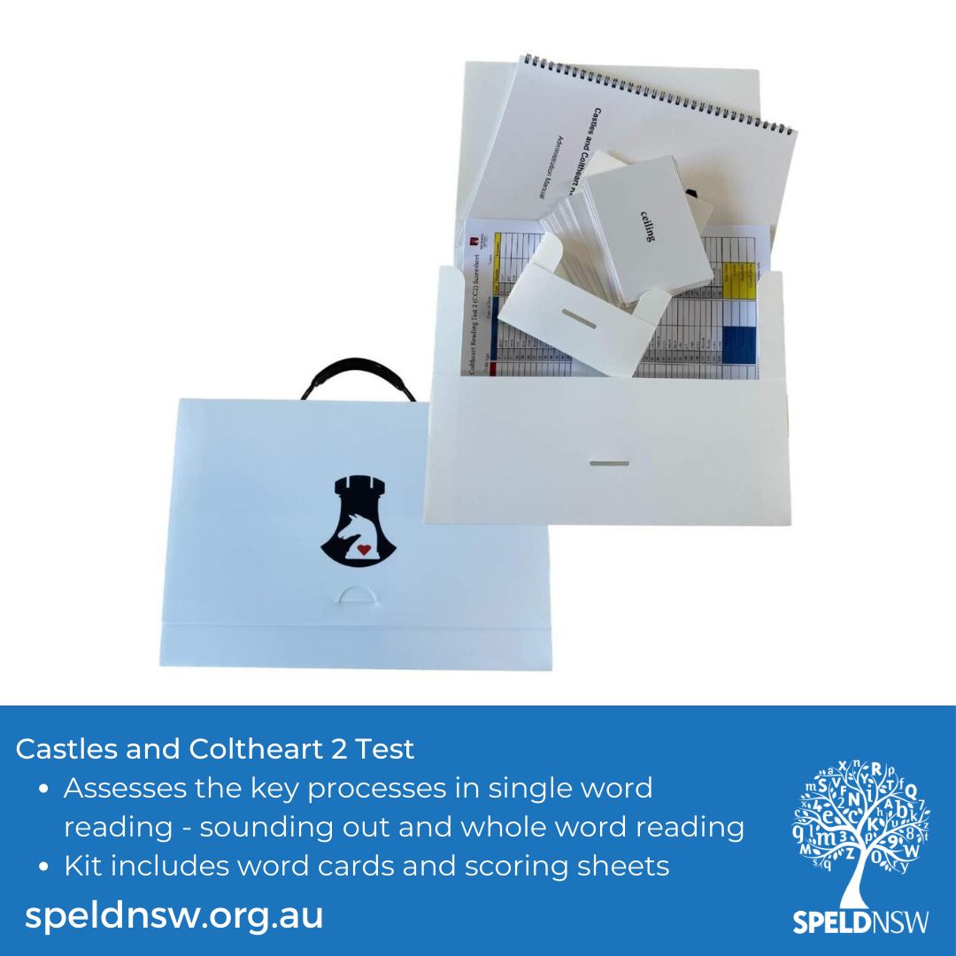 Speld NSW - The Castles and Coltheart 2 Assessment is an... | Facebook