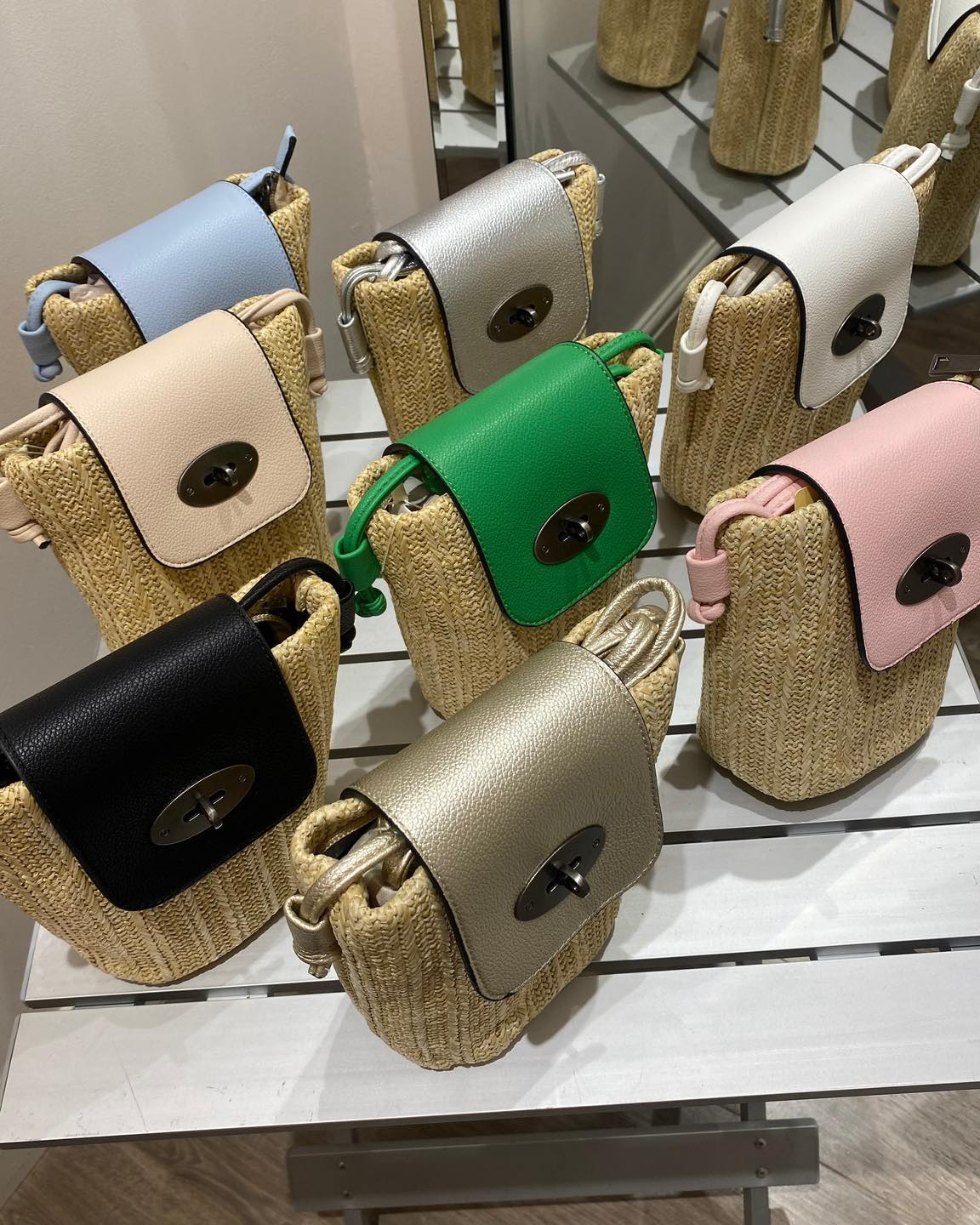 A tisket, a tasket, did you get your summer basket bag? Shop our