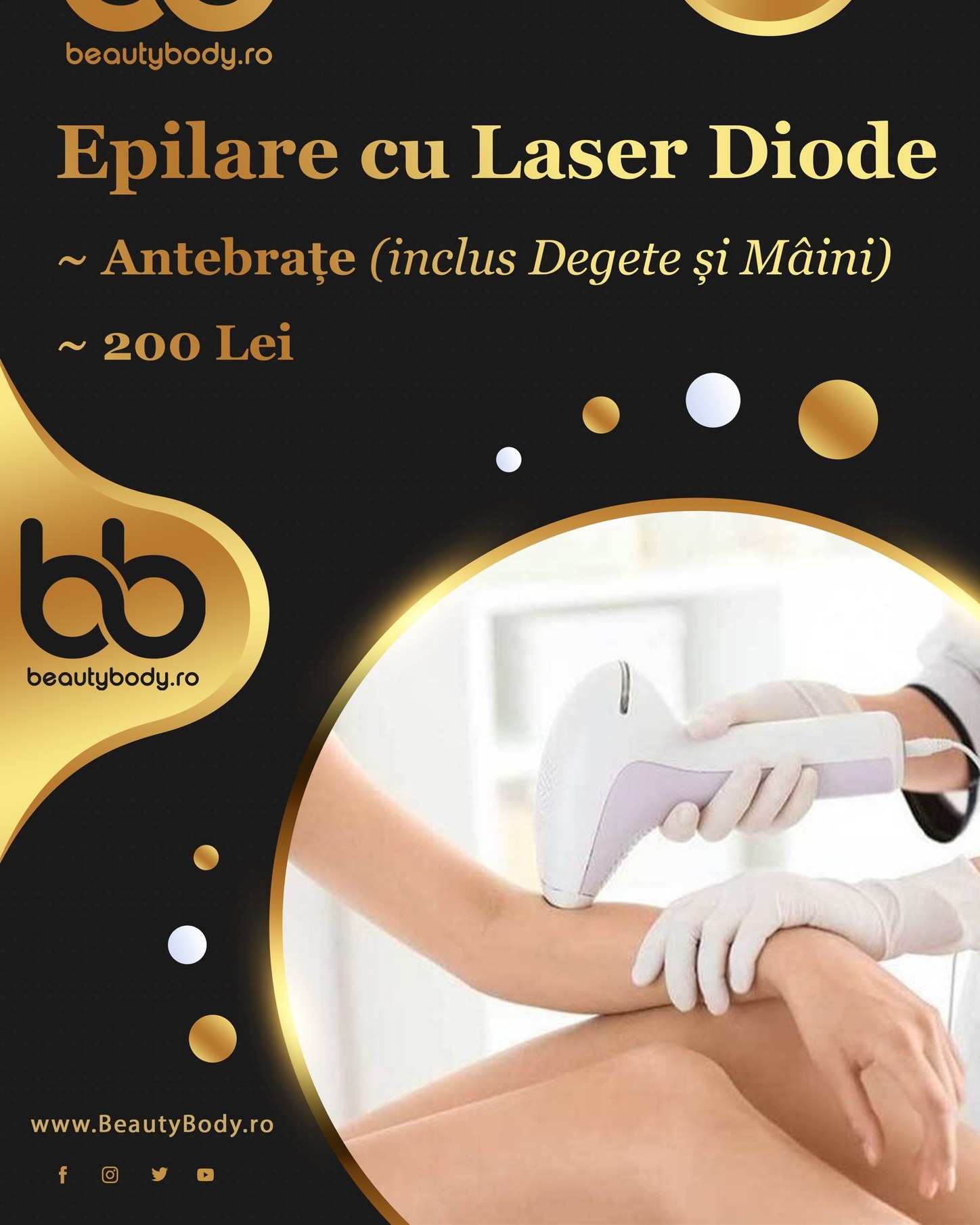 Aparat Epilare Definitivă - Venus Epileve - BeautyBody.ro
