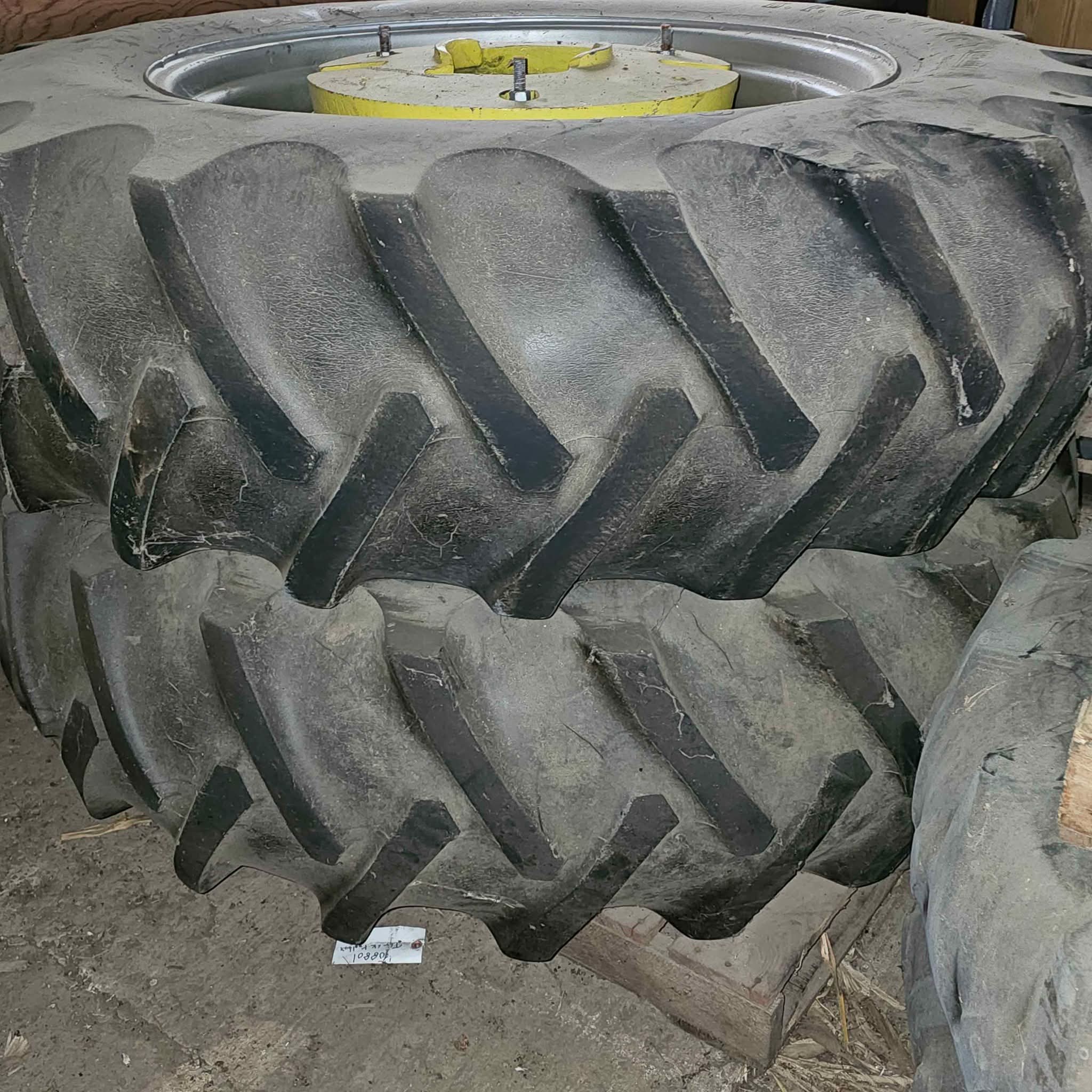 18.4r38 bfg sure grips on double bevel rims - Car Wheels, Tires & Parts ...