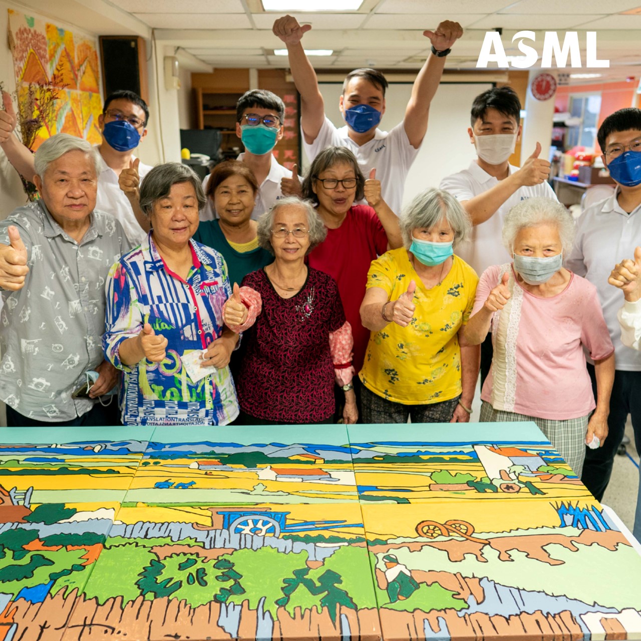 ASML - 【ASML PaintFest 圓滿落幕！用藝術養成團隊默契，也能療癒身心🎨】 ASML... | Facebook