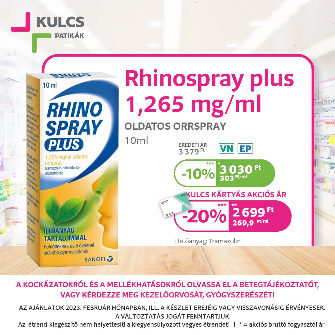 A Rhinospray plus gyors megoldást... - Nagyerdei Patika | Facebook