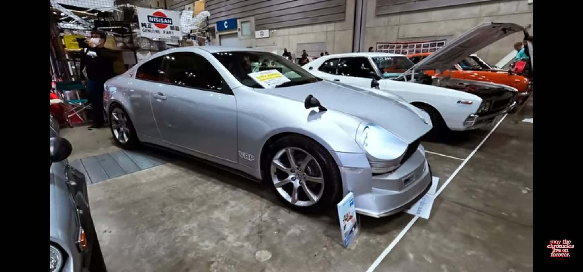 Nissan Skyline V35 with V37 Front End and R35 GT-R Rear End Conversion