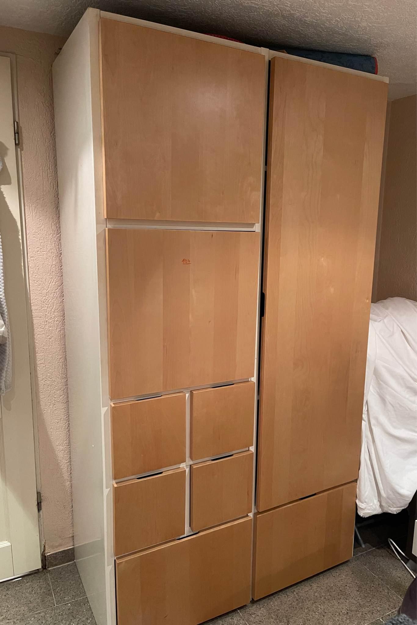 Ikea Schrank Weiß Holz - Armoires & Wardrobes - Herten | Facebook Marketplace