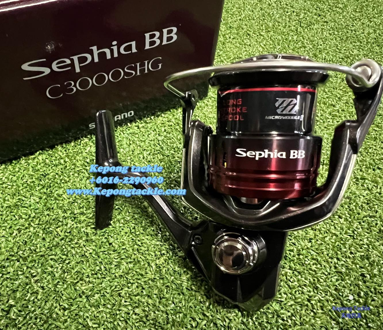 Megabass Lauda 72 Rosso Red with SV Spool reel for Finesse fishing
