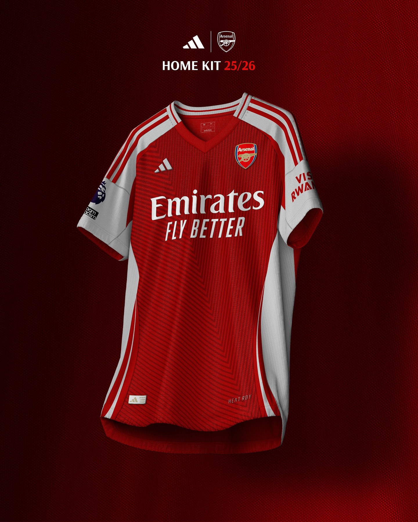 Where to buy Arsenal 25/26 home shirt with champions badge?