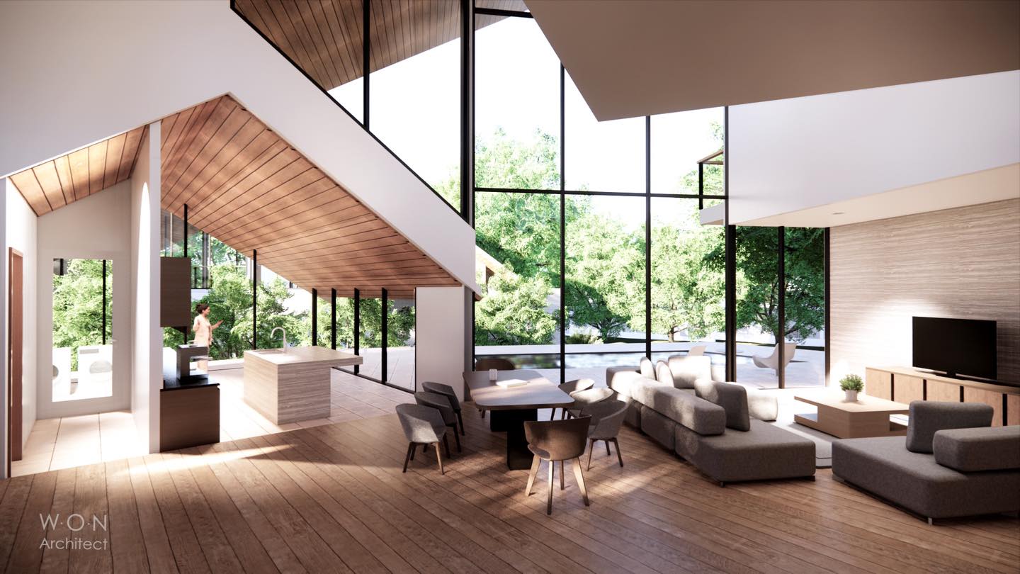 #poolvilla #housedesign - W.O.N Architect