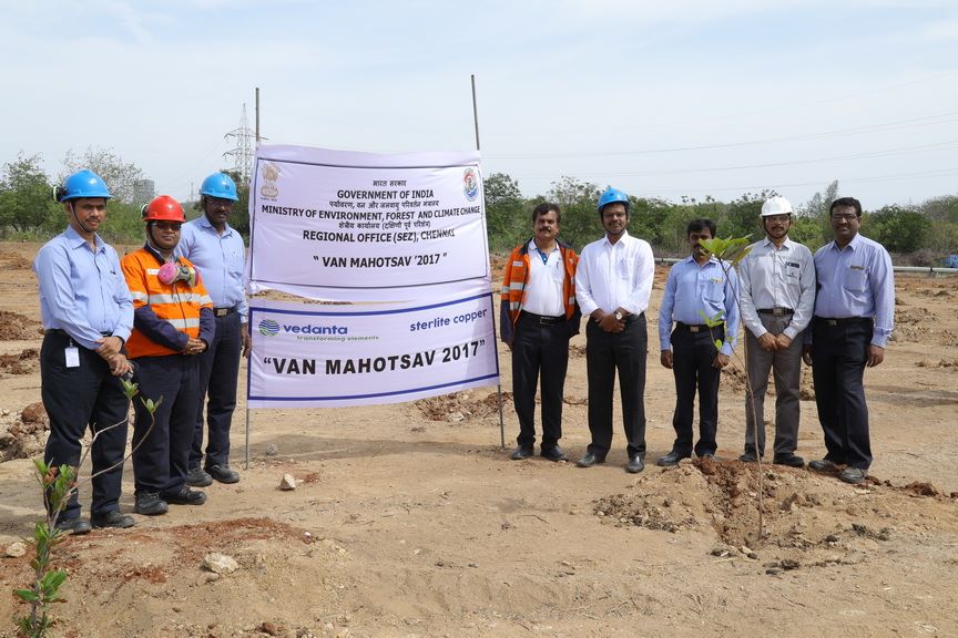 Sterlite Copper - Celebrating 'Van Mahotsav' - Expanding...