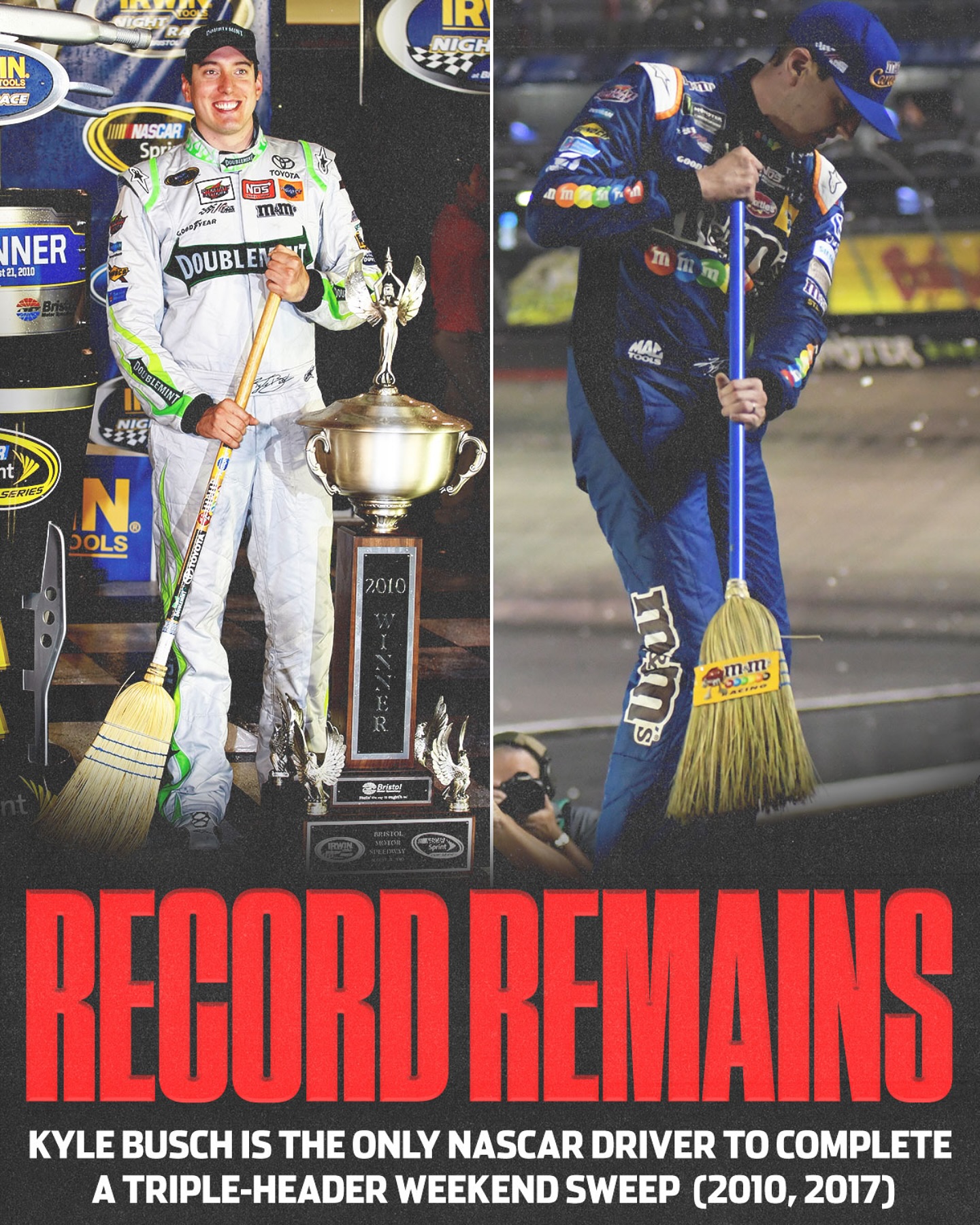 NASCAR on USA - Kyle Busch has pulled off the... | Facebook