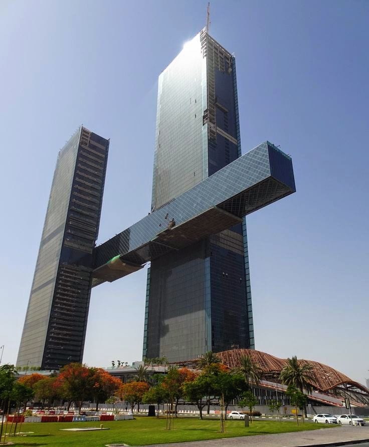 Unique - 🤯🏙️Imagine a building rising with bold architectural ...