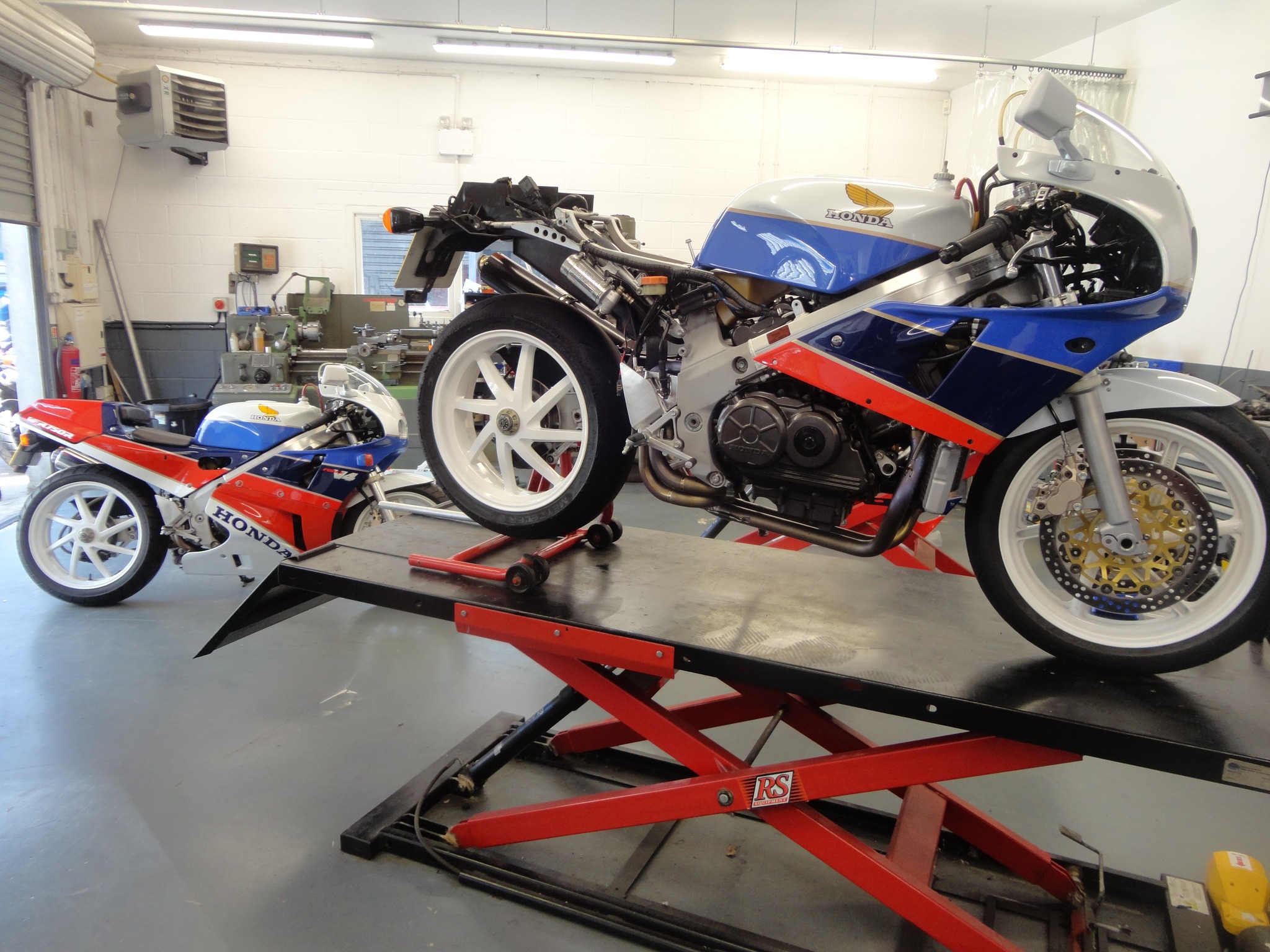 GT - Maintaining a steady flow of RC30's. One nearing completion and ...