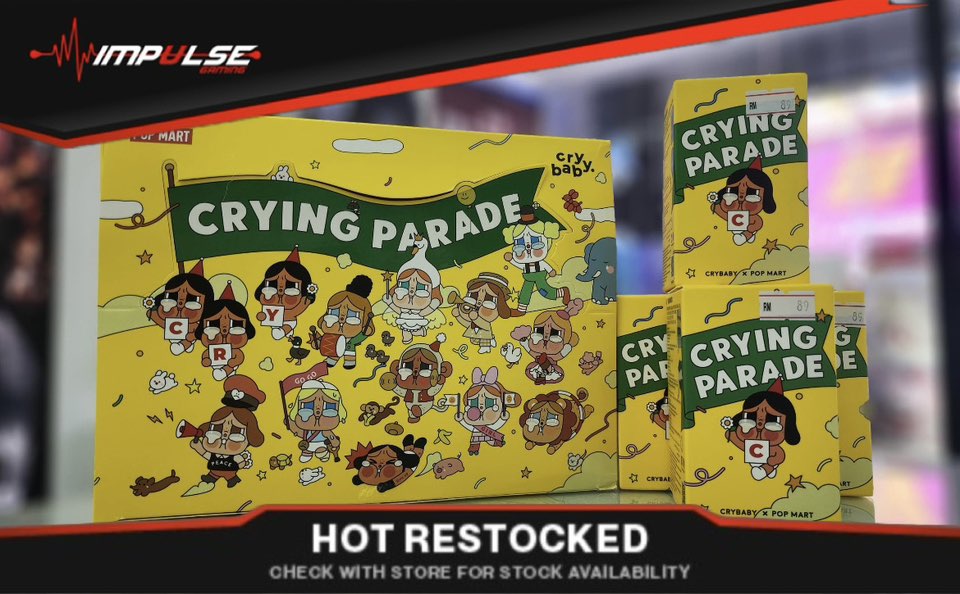 🔴BLIND BOX / HOT RESTOCK 🔥 🧸Pop Mart - Crybaby Crying Parade
