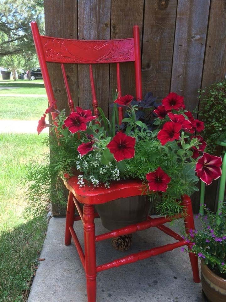 Decor - 22 Creative Ways To Repurpose Old Chairs And Make Them Shine ...