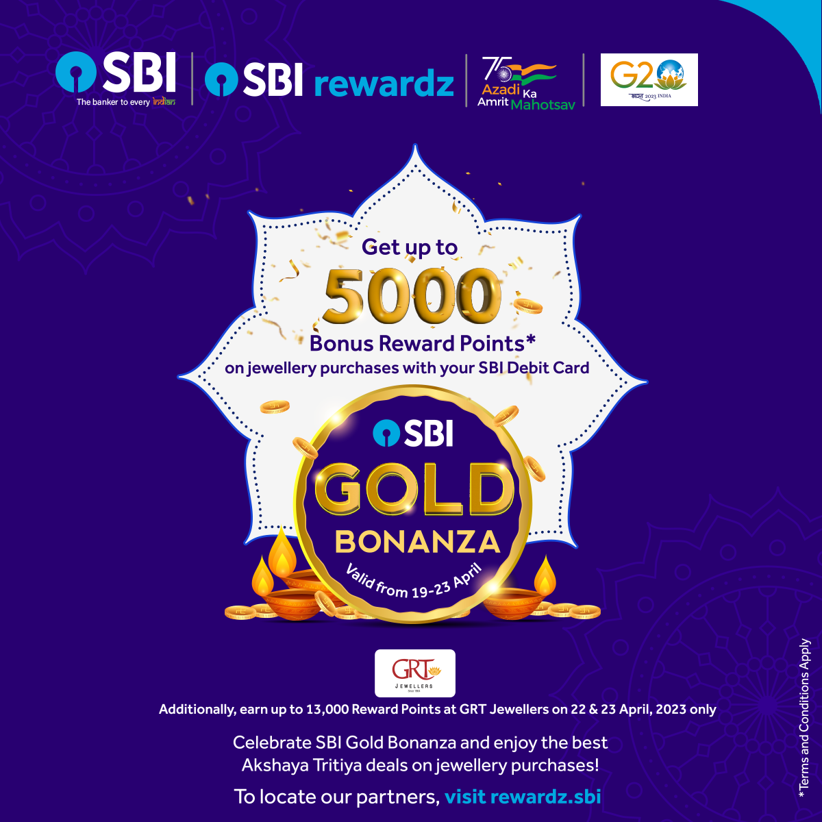 State Bank of India - SBI Gold Bonanza! Use your SBI Debit Card for ...
