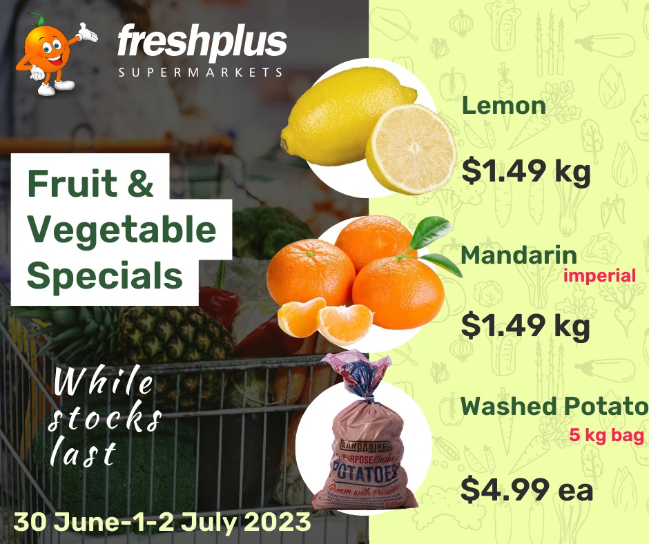FRESHPLUS PRODUCE SPECIALS (30... - Freshplus Supermarkets | Facebook