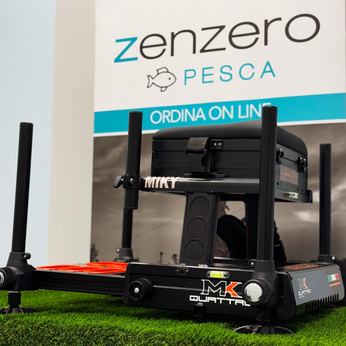 Spro C-Tec Compact Pod - Portacanne Da Pesca Leggero In Alluminio, Fino A 3 Canne, Con Borsa Inclusa