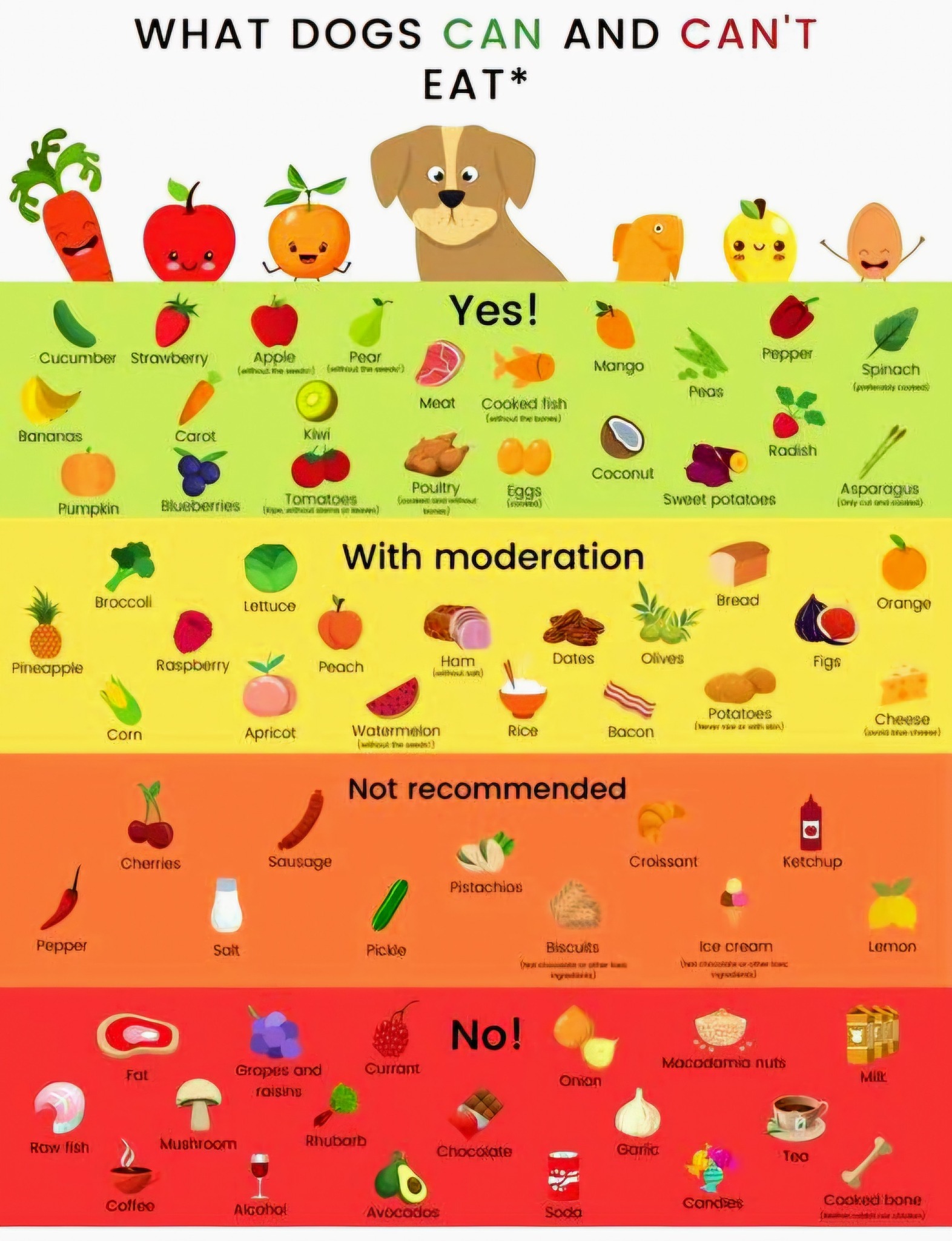 Science Acumen - What a dog can and can't eat. | Facebook