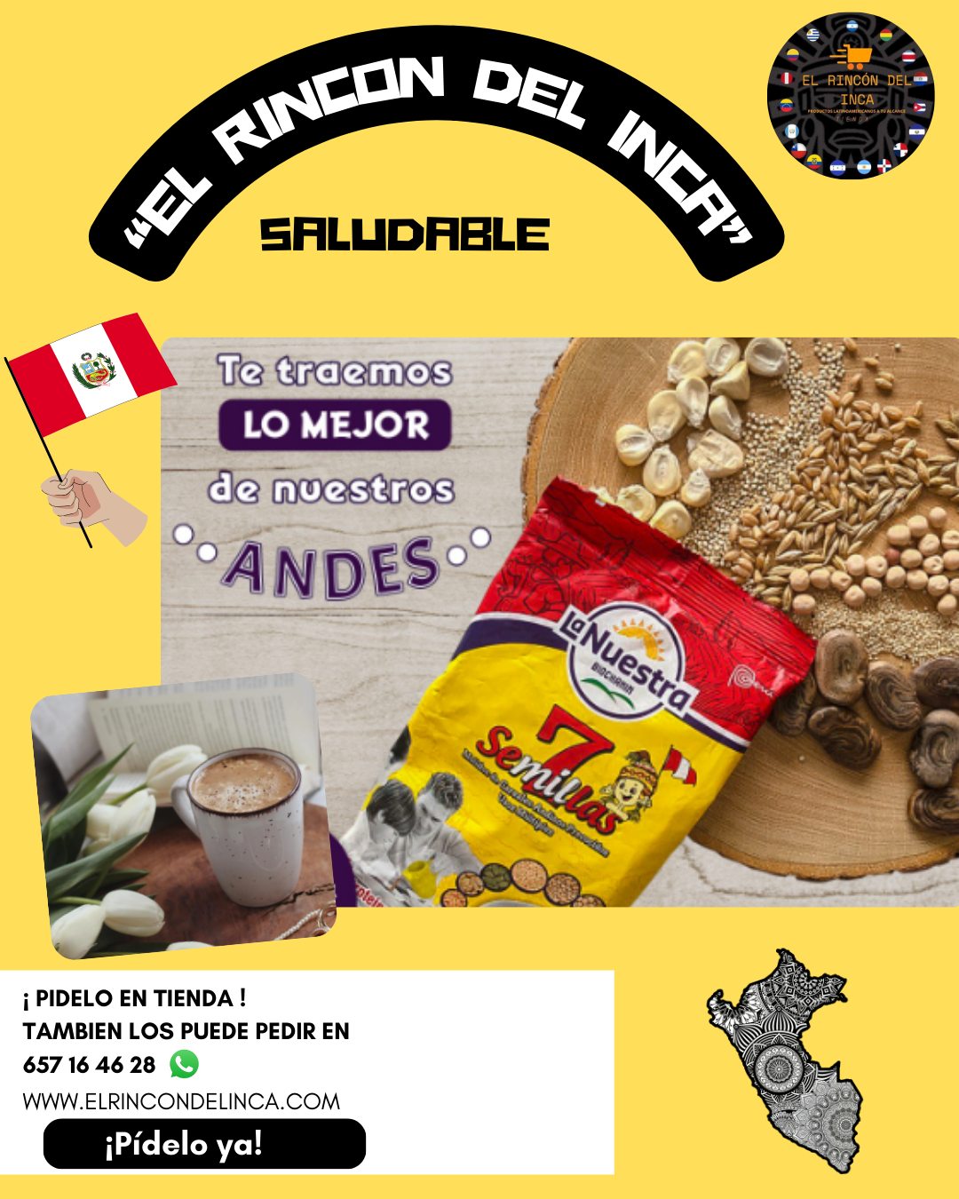 MI GENTE LATINA YA TENEMOS EN TIENDA... - El Rincón del Inca | Facebook