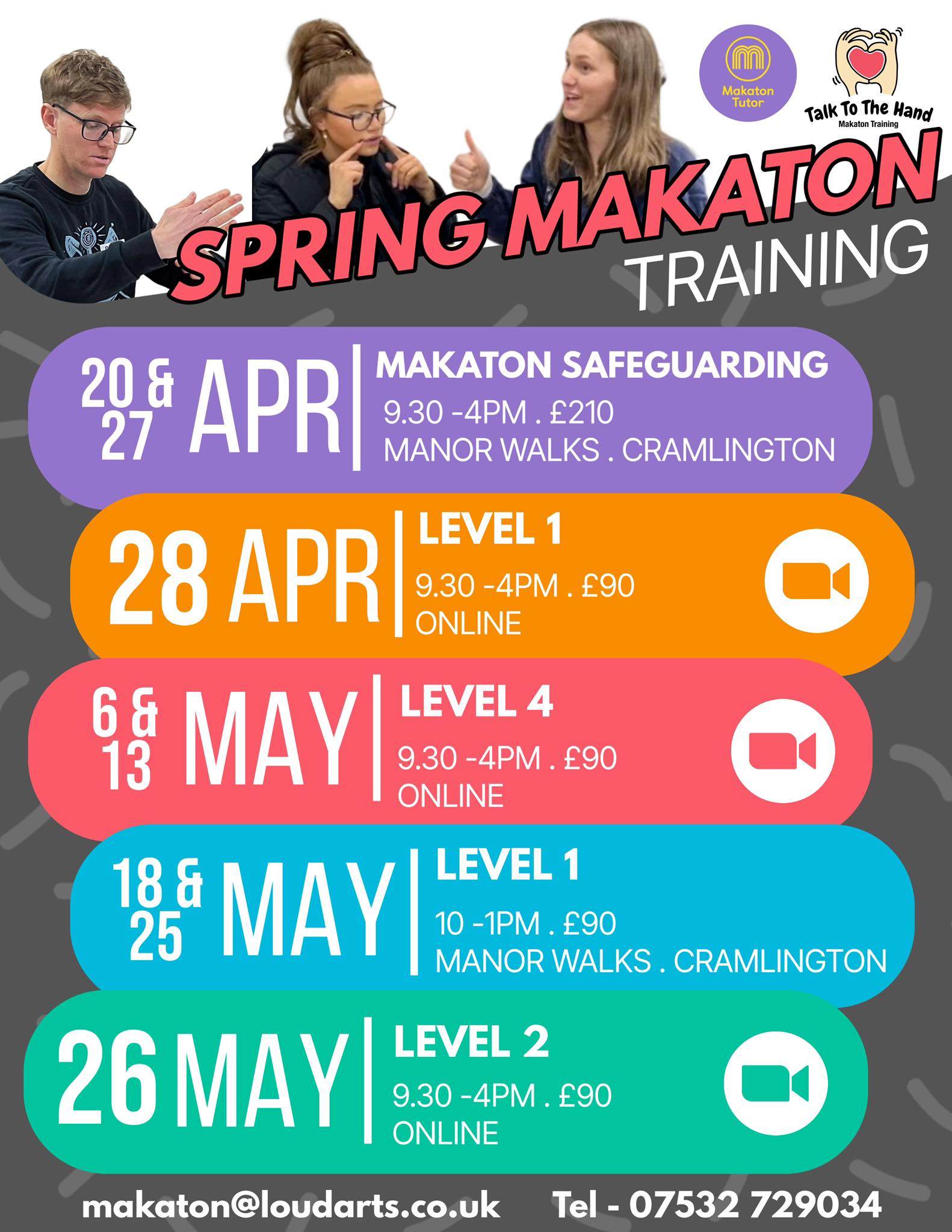 Talk - MAKATON TRAINING THIS SPRING Start your Makaton journey today or ...