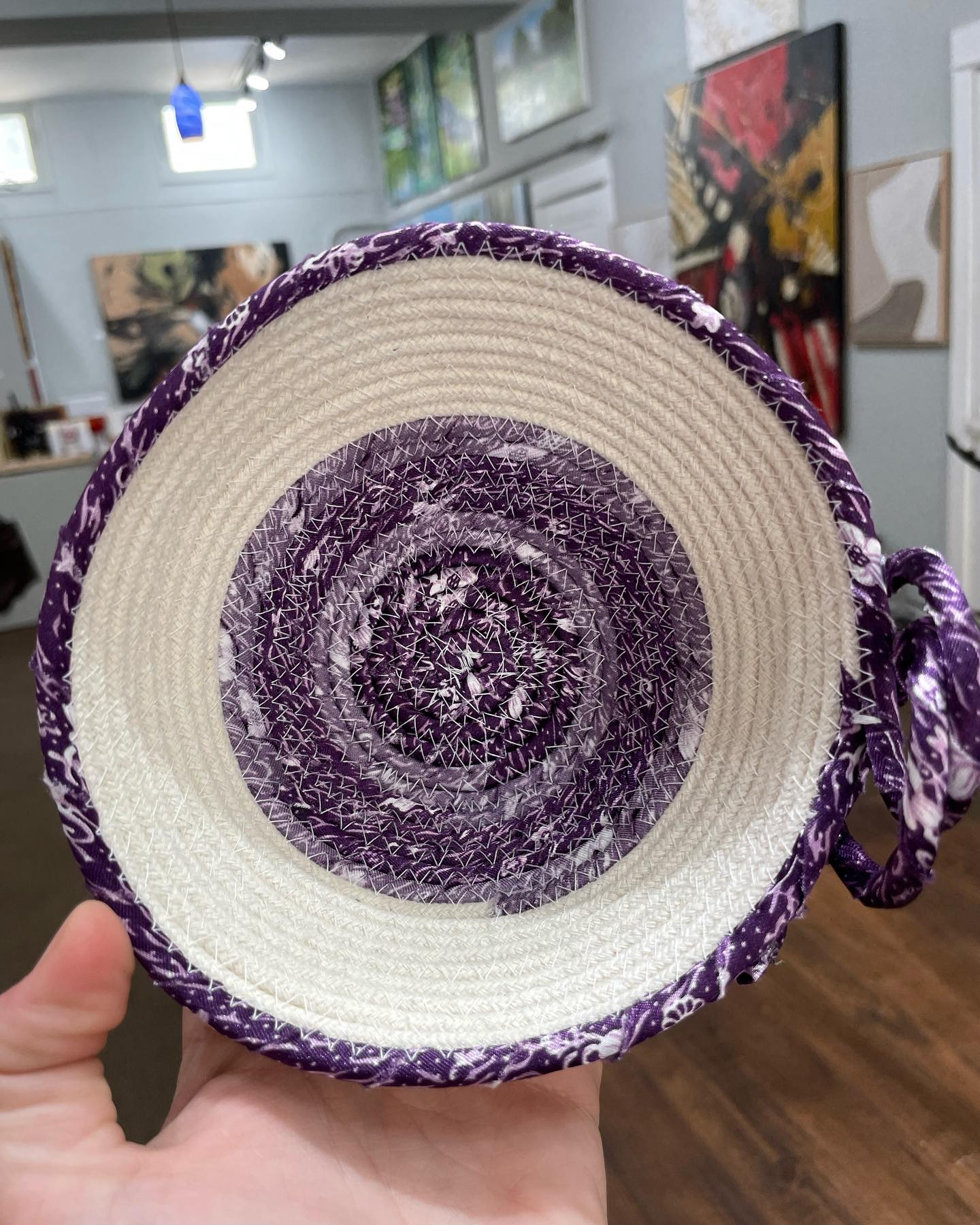 All new hand-sewn rope bowls... - Componere Gallery of Art