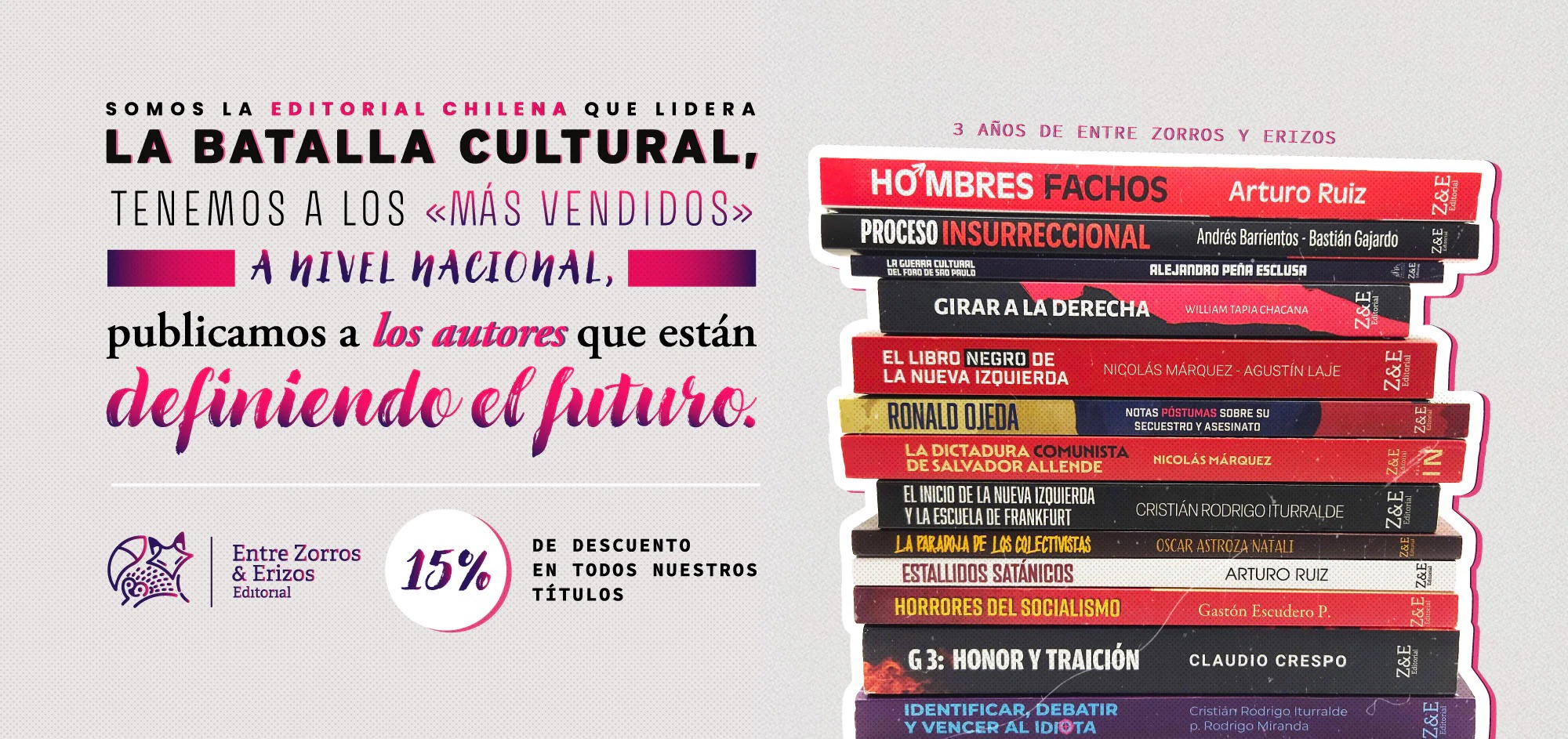 Editorial Entre Zorros y Erizos | Santiago