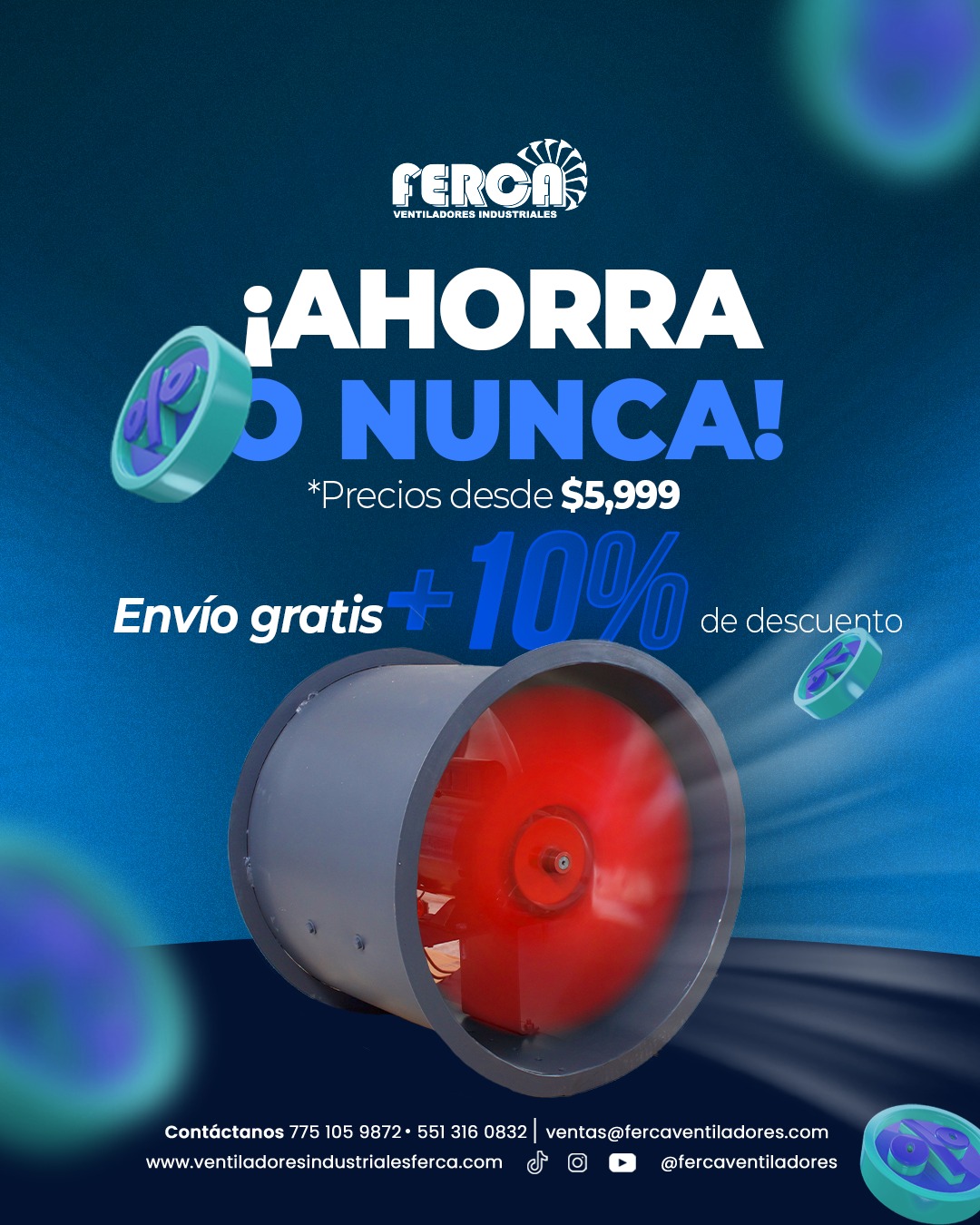 Ventiladores - ⚠️🔥 ¡Ahorra o nunca! Elimina contaminantes y reduce el ...