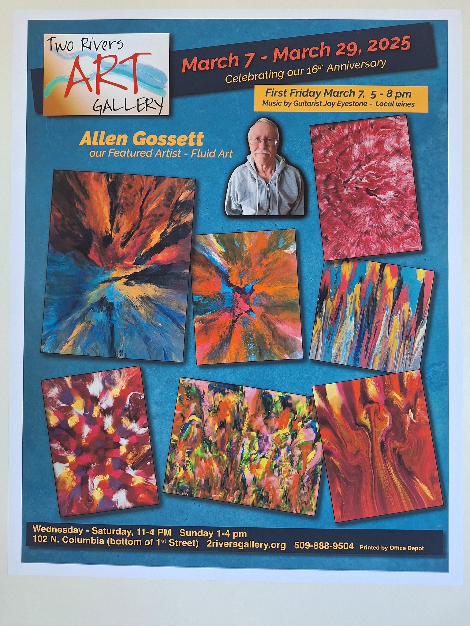 First Friday at Two Rivers Gallery!