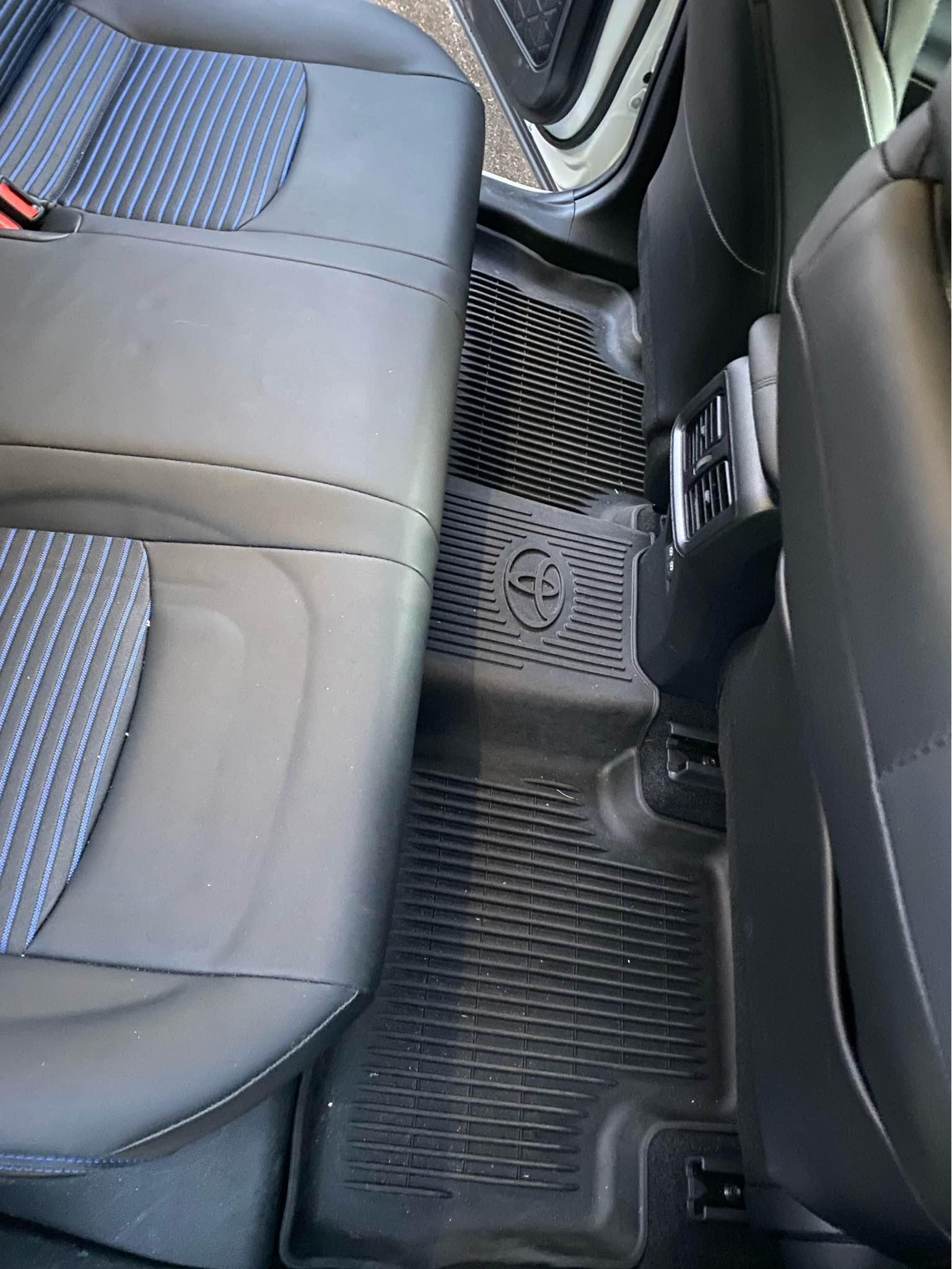 Buy TuxMat - For Toyota RAV4 2019-2025 Models - Custom Car Mats Maximum Coverage All Weather Laser Measured This Full Set Includes 1st And 2nd Rows