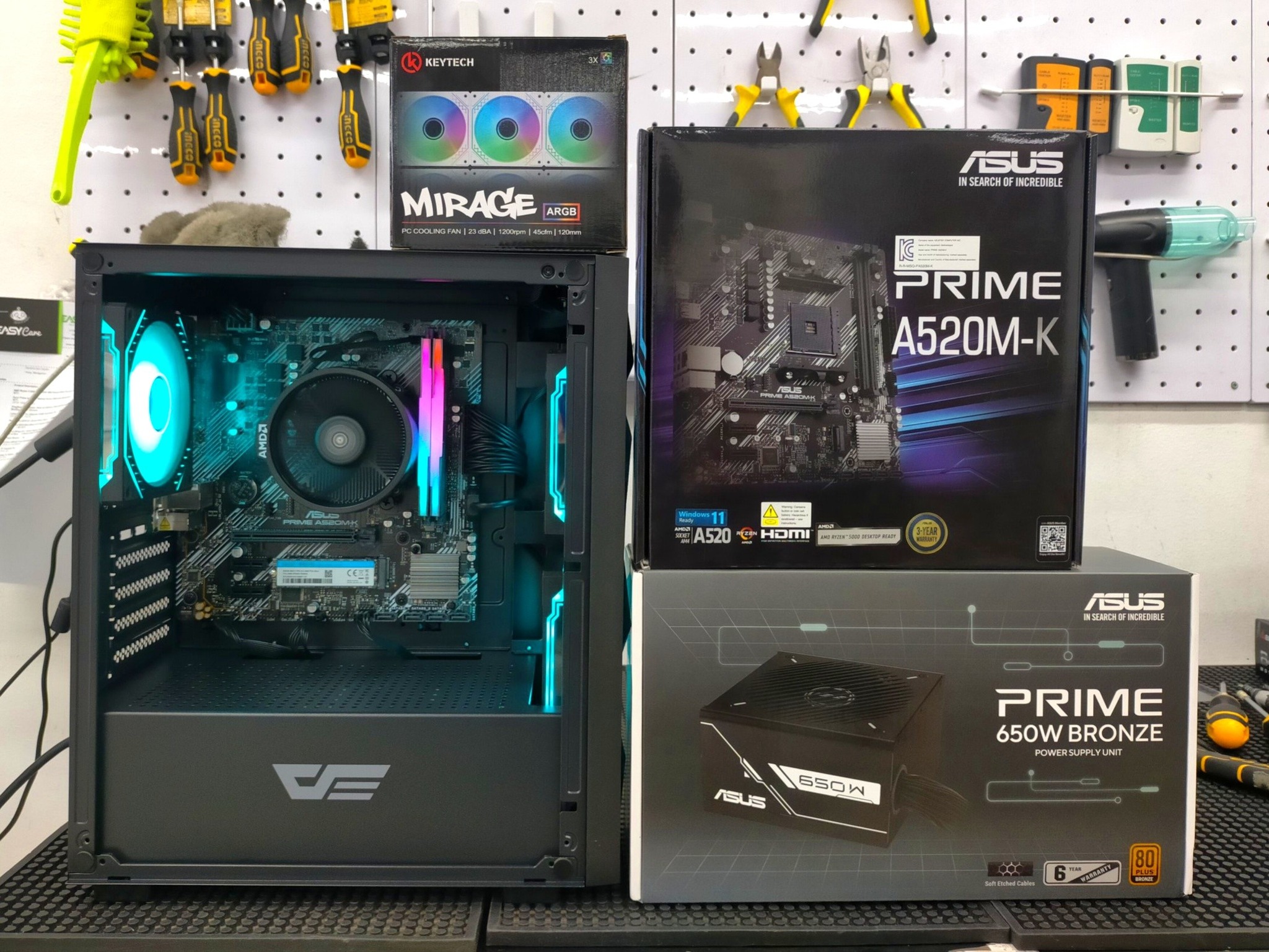 EASY - Your budget-friendly beast — Ryzen 5 5500GT desktop build 💻🔥 ...