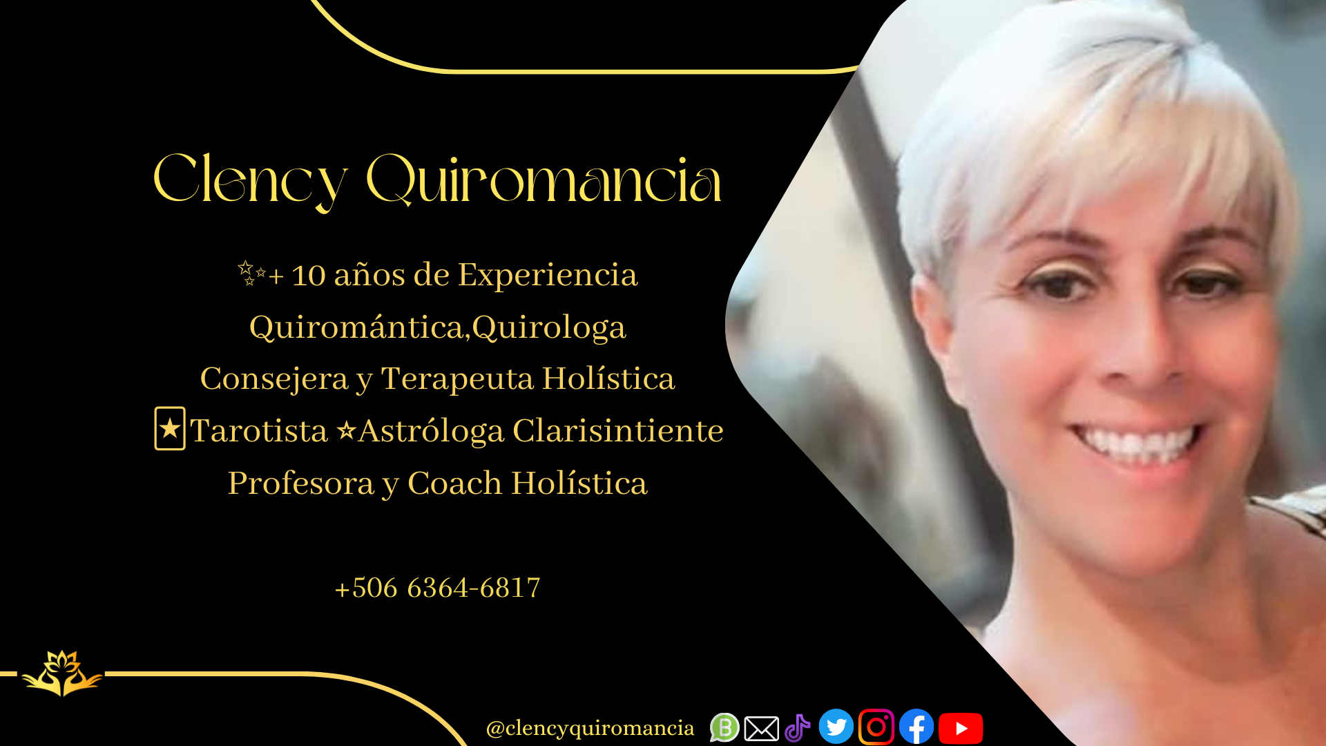 Clency Borbón Tarot y Quiromancia