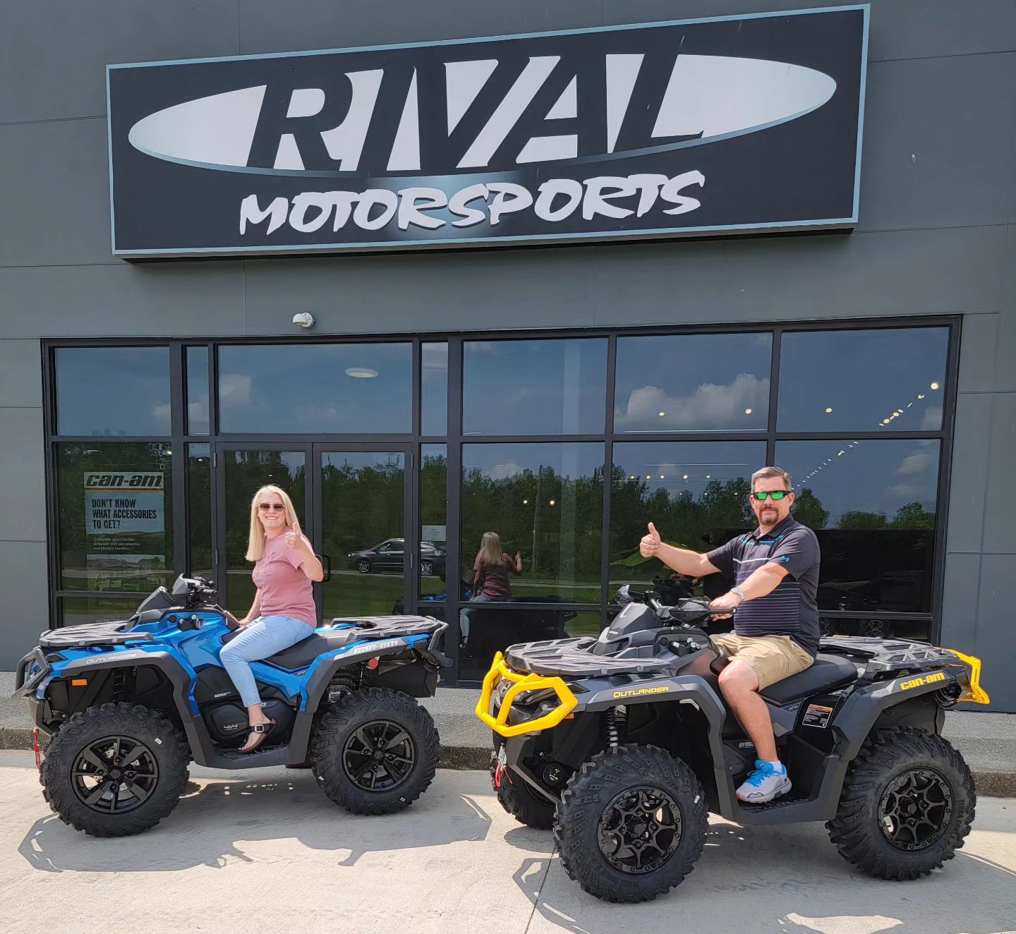 Rival - Thanks Again Vinyard Family, hope you enjoy your New Can-Am ...