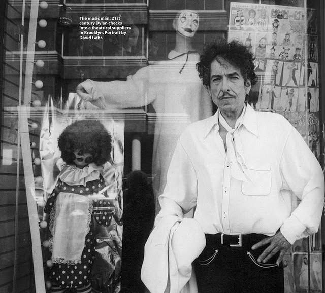 Bob Dylan HAVE a CIGAR … 2003 … Asbury Park NJ Photo by David Clinch